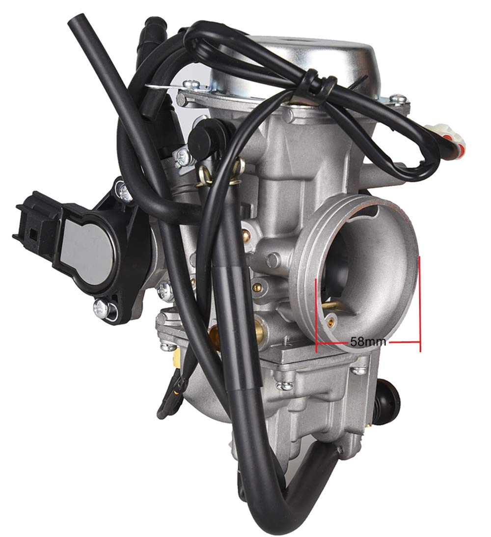 LEIMO KPARTS Carburetor for Honda TRX500 Foreman Rubicon 500 (2001-2005) - OEM 16100-HN2-013, Fits TRX500