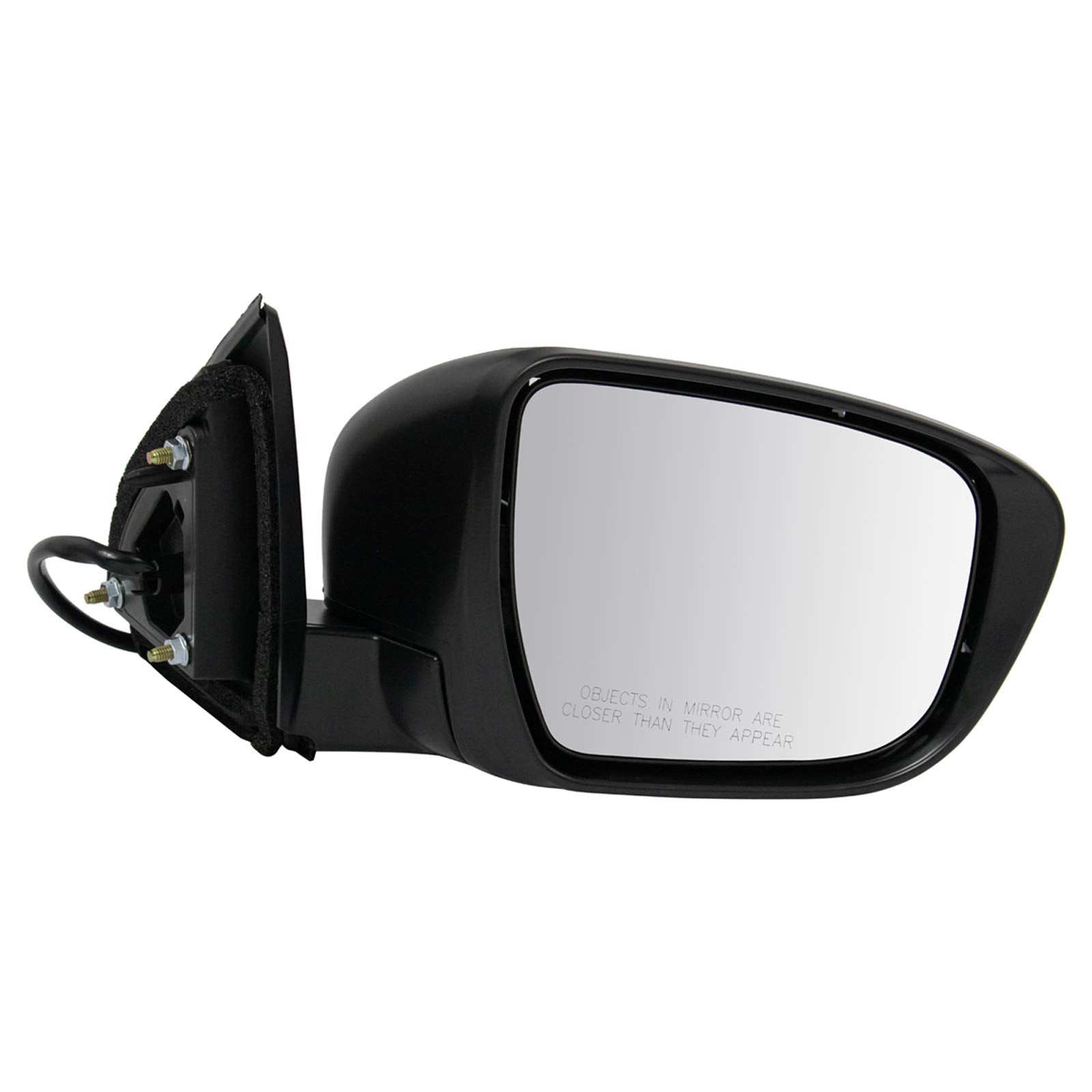 Trq Right Mirror Passenger Side Compatible With 2017-2019 Nissan Rogue Sport Ni1321300