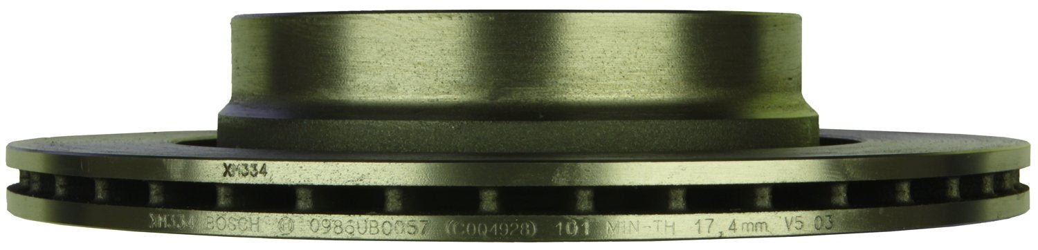 BOSCH 15010057 QuietCast Premium Disc Brake Rotor - Compatible with Select BMW 323Ci, 323i, 325Ci, 325i, 325xi, 328Ci, 328i; REA