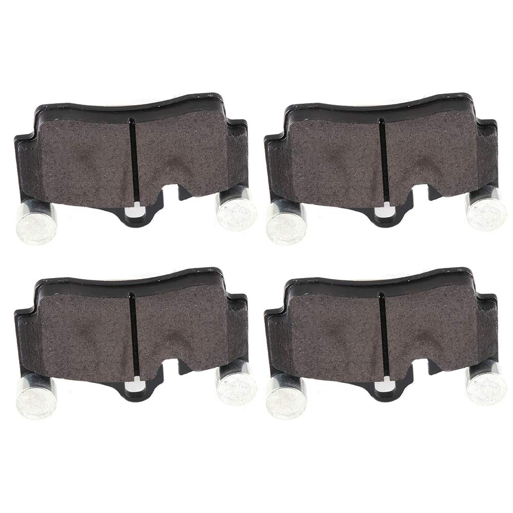 Cciyu D978 Ceramic Rear Brake Pad Set Fit For 2007-2015 For Audi Q7,2003-2006 2008-2010 For Porsche Cayenne,2004-2010 For Volksw