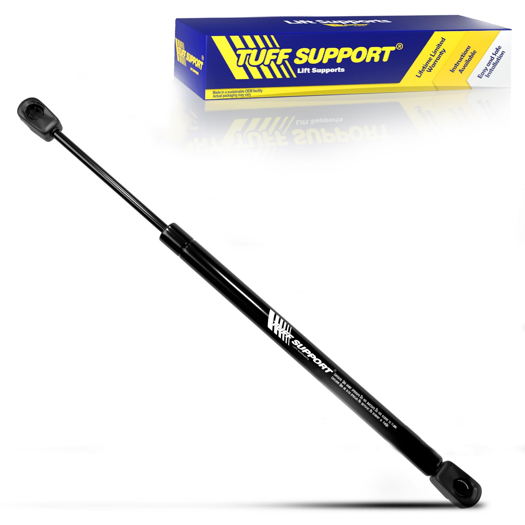 Tuff Support 1 Piece Front Hood Lift Supports Struts Compatible with 2011 to 2014 Dodge Durango and 2011 to 2015 Jeep Grand Cher