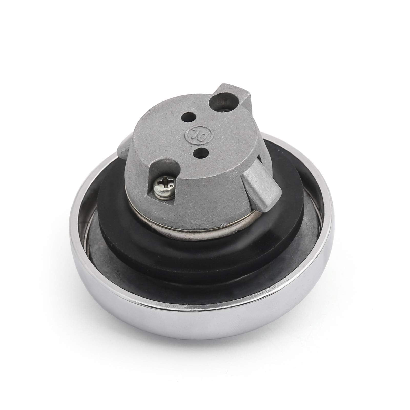 Areyourshop Fuel Gas Tank Cap With Keys For Yamaha Xvs125 Drag Star 2000-04, Xvs250/Drag Star 250/V-Star 250 2000-12, Xv1700 Roa