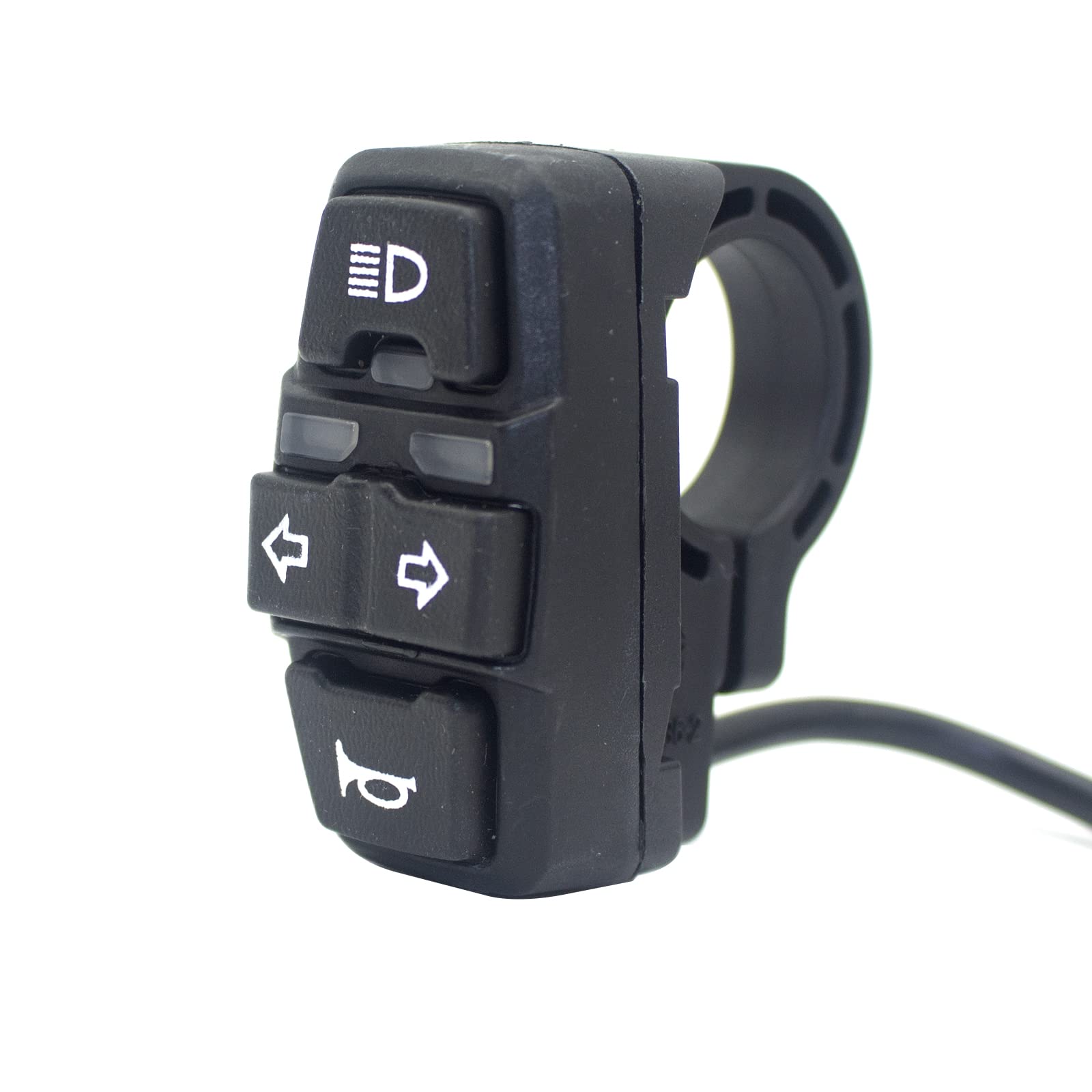 Motorcycle Head Light Turn Switch, Motorcycle Headlights Horn Turn ON/Off Control Switches,Set for Scooter Electric Bike 3-in-1