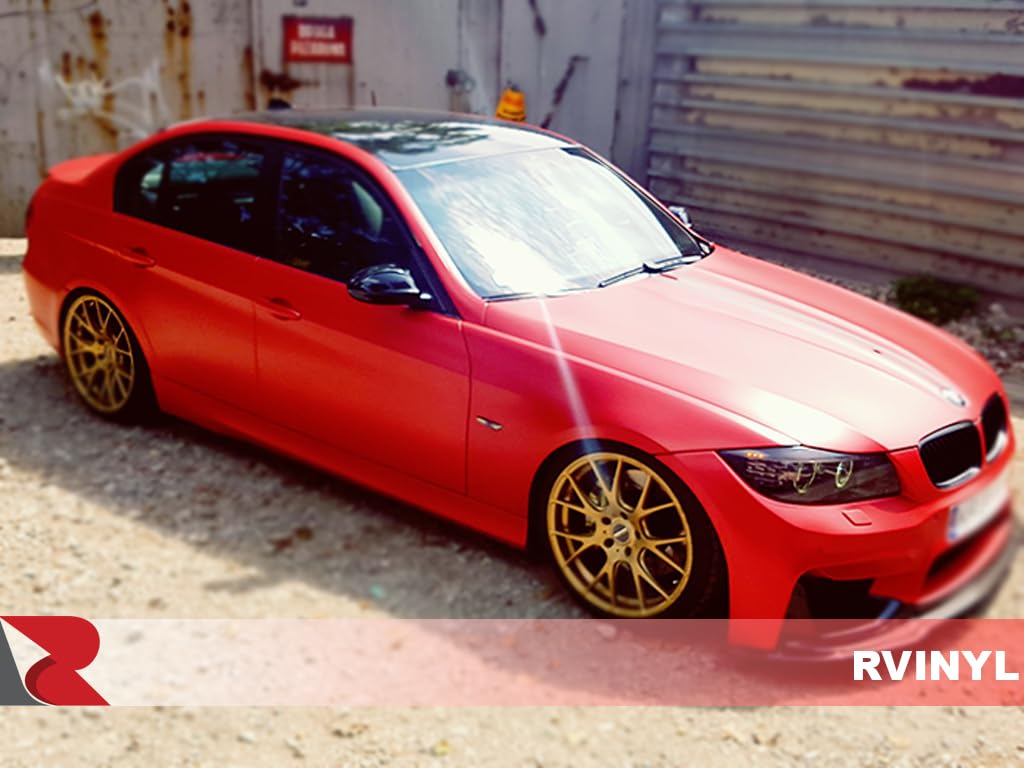 3M 2080 S363 Satin Smoldering Red (5Ft X 21Ft) Vinyl Wrap Film Sheet With Air-Release For Cars, Trucks & More (105Sq Ft Roll)