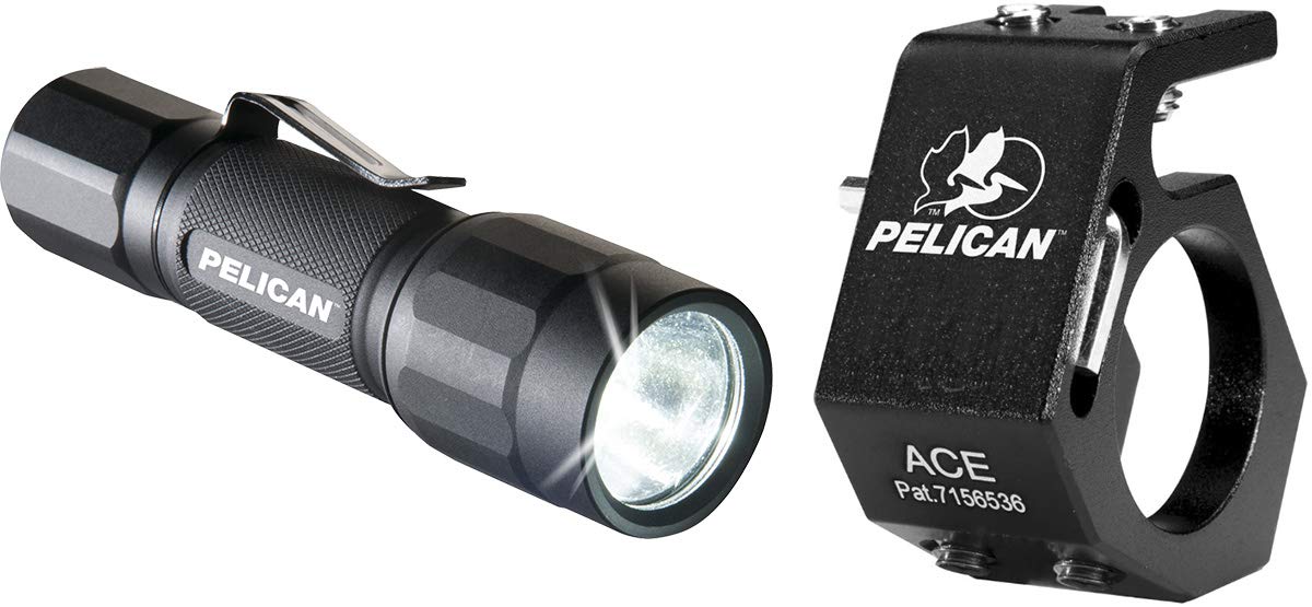 Pelican 2350 Tactical LED Flashlight - One Size, Black, Plastic, Model 023500-0001-110