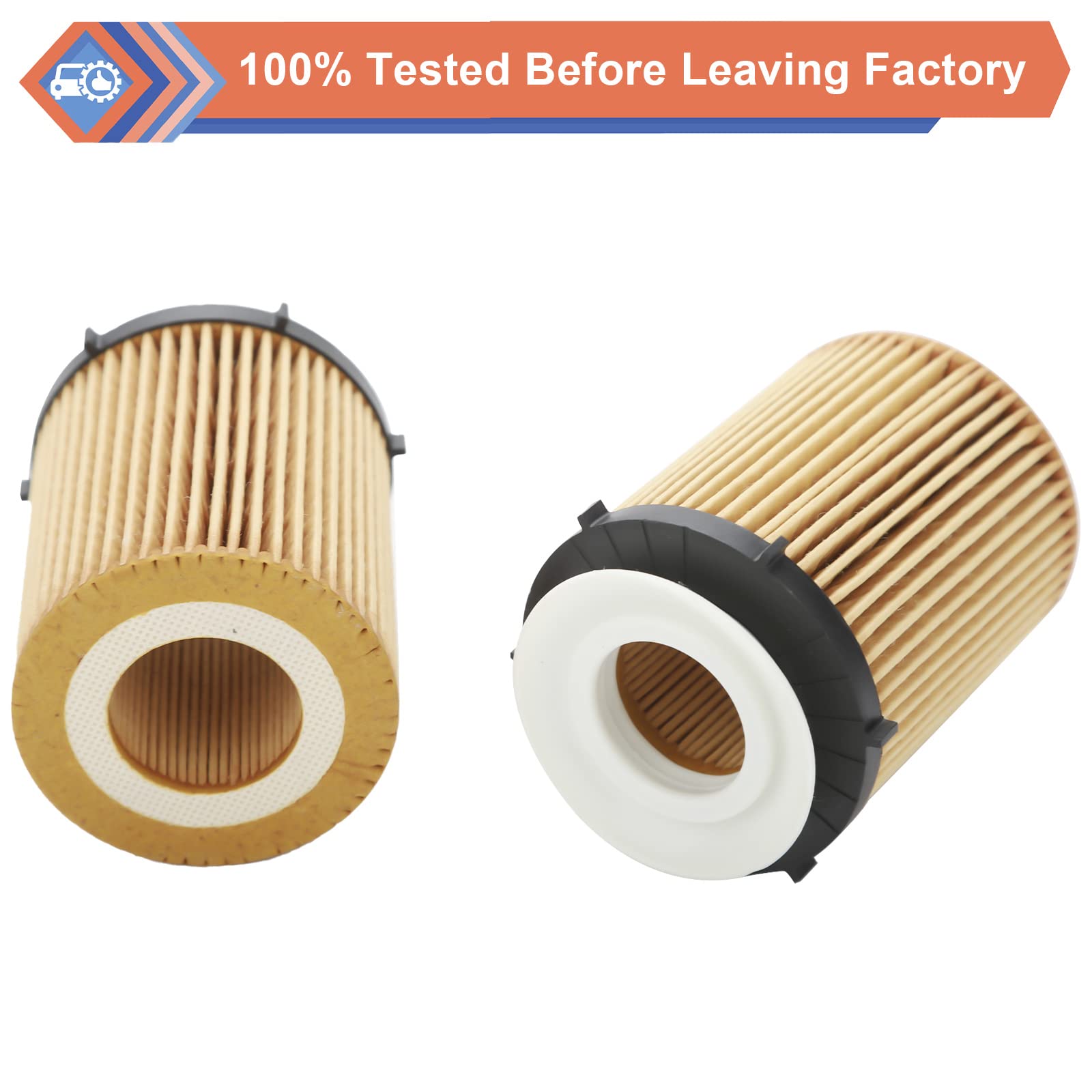 2 Pcs Oil Filter Compatible With Infiniti Mercedes-Benz Vehicle 2012-2023 C300 Cla250 E300 Gla200 Glc300 Metris Slc300 Sprinter