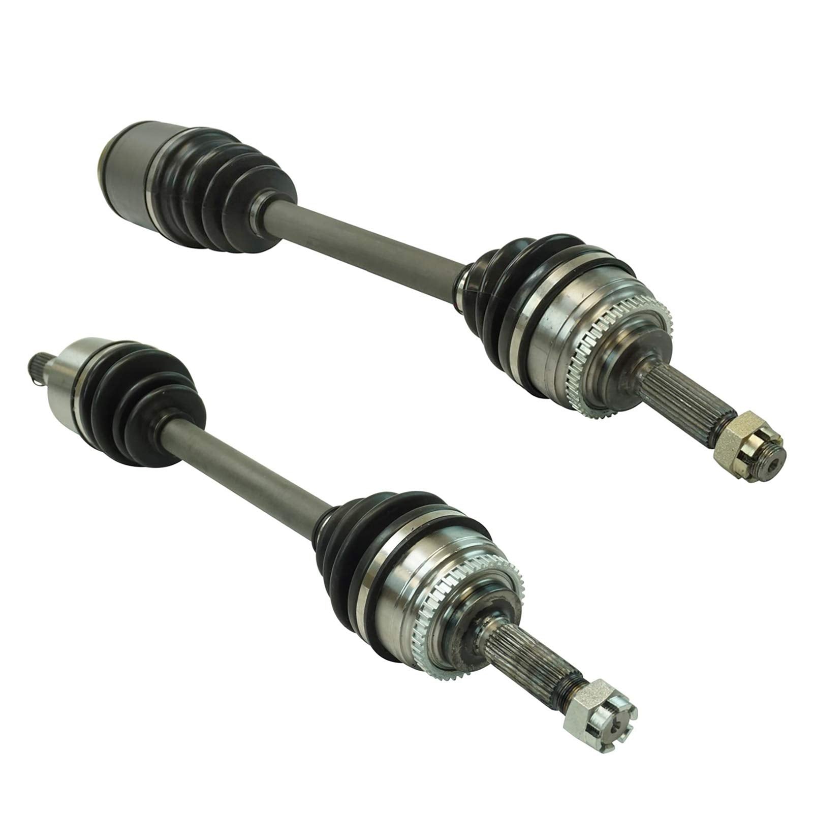 Trq Front Cv Axle Shaft Assembly Set Compatible With 2001-2005 Chrysler Sebring Dodge Stratus 2000-2005 Mitsubishi Eclipse 1999-