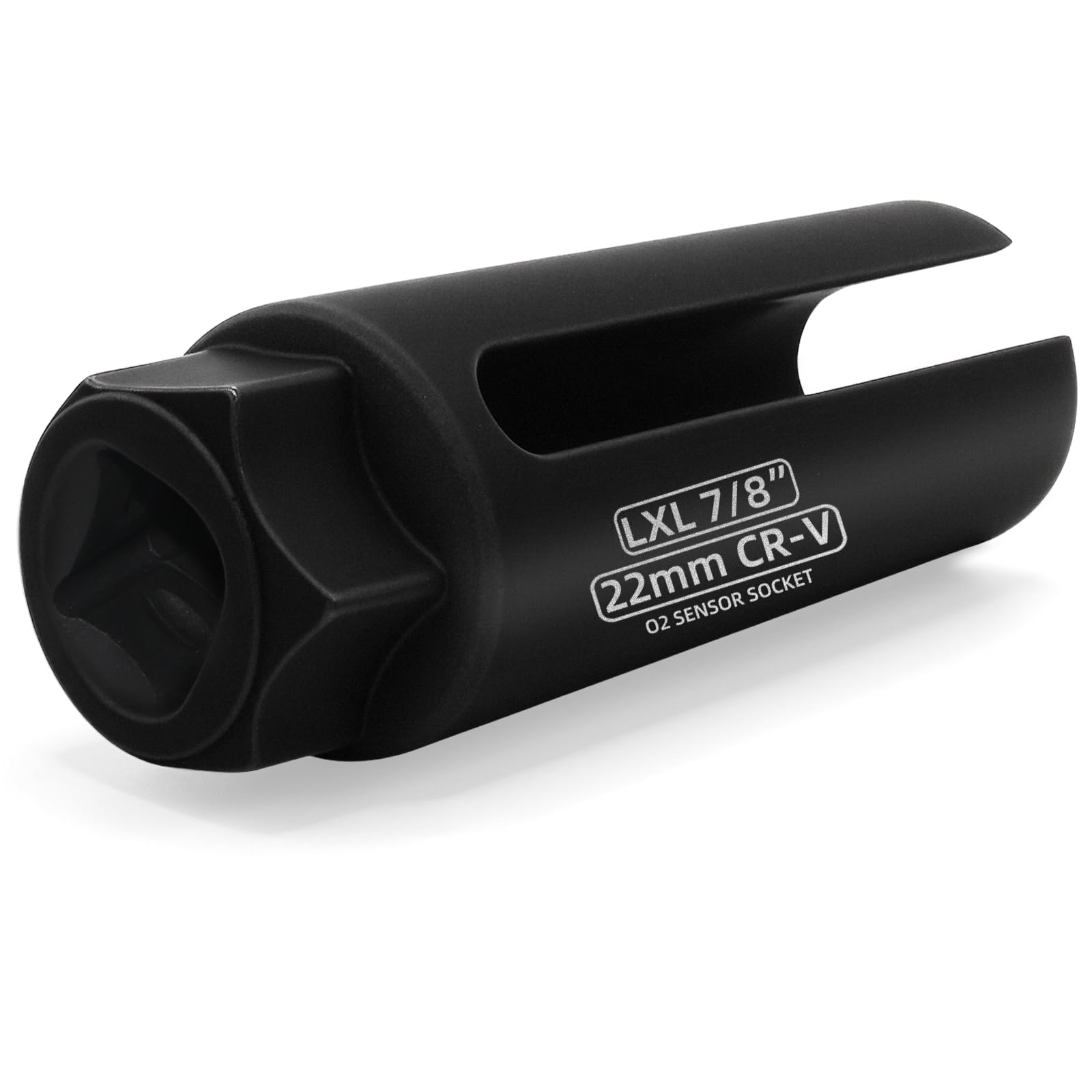 Oxygen Sensor Socket, 7/8    (22mm) O2 Sensor Removal Tool with Side Wire Cutout, 1/2    Drive 6-Point Wrench for Easy Installat