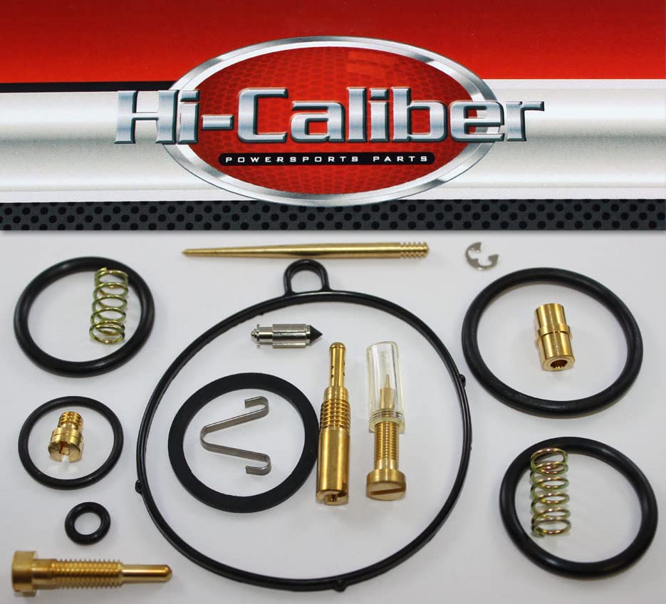 Hi-Caliber Powersports Parts Carburetor Carb Rebuild Kit For The 1984-1985 Honda Atc 125M