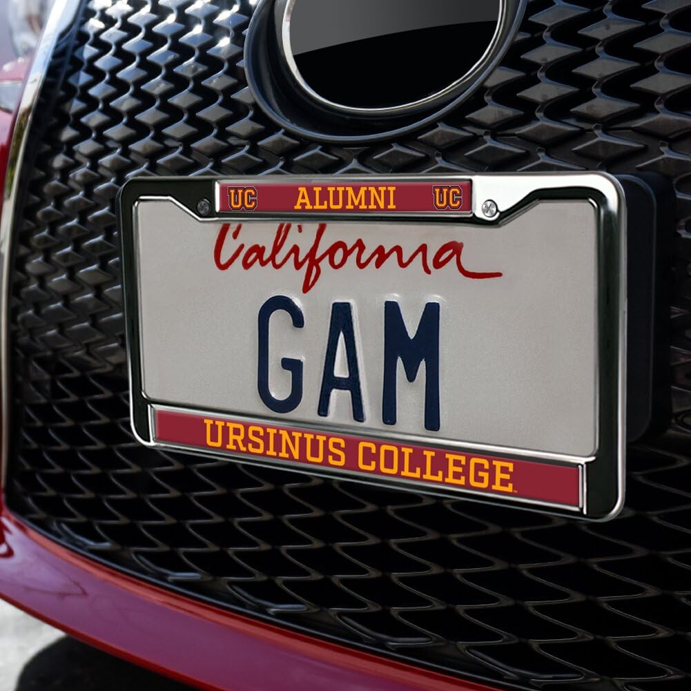 Ursinus College Alumni Full Size Standard License Plate Metal Frame
