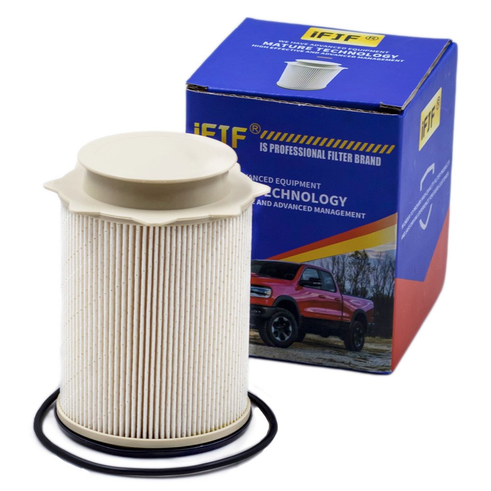 iFJF Fuel Filter 68157291AA Replacement for 2010-2024 Ram 2500 3500 4500 5500 6.7L L6 Diesel Engine 5 Micron Element Removes Mic