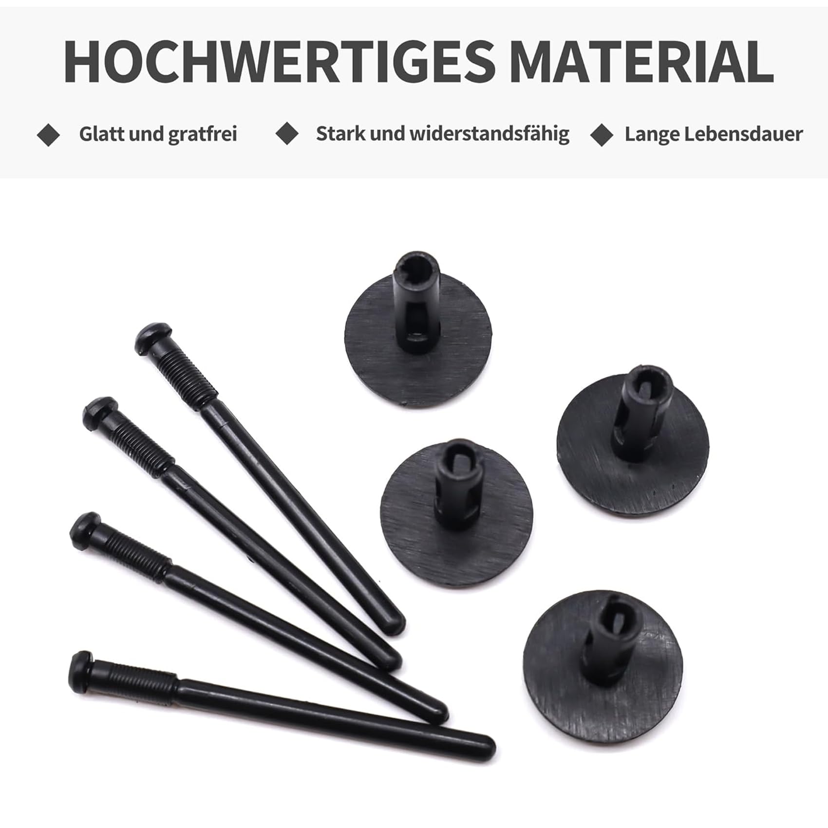 140Pcs Nylon Pop Rivets, Fender Liner Bumper Cover Wheel Arch Trim Cover Nylon Expanding Rivets For Bmw 51777171004 X1 X3 X4 X5