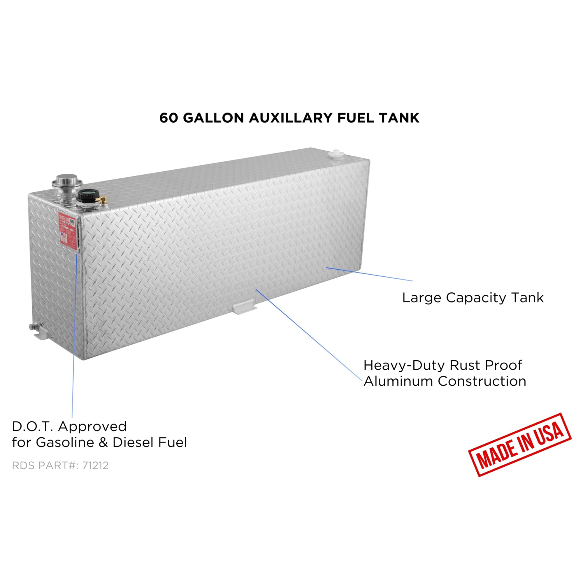 Rds Mfg Inc Fuel Tank - 60-Gallon