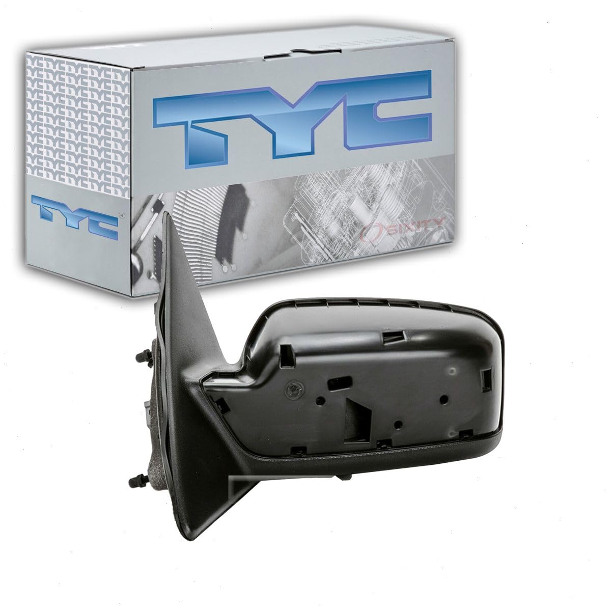 TYC 2610142 Door Mirror Left-Side Compatible with 2006-2010 Ford Fusion