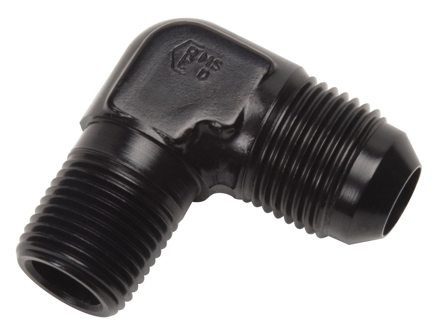 Edelbrock Russell 660843 Black Flare To Pipe Adapter