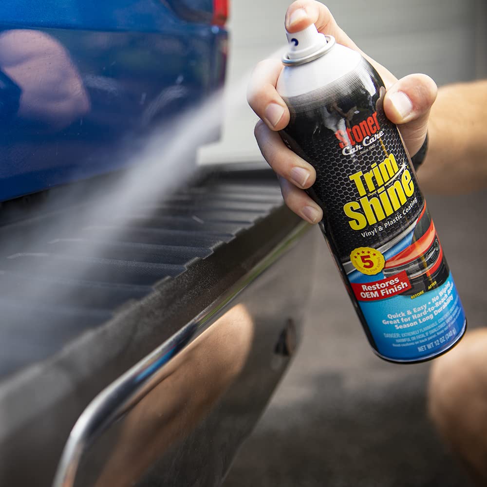 Stoner Car Care 99076 Auto Care 5-Piece Kit For Automotive Detailing With Invisible Glass Premium Glass Cleaner, Trim Shine Prot