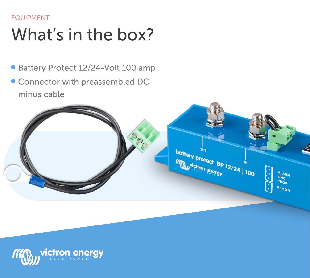 Victron Energy BatteryProtect 100A 12/24-Volt Plastic Power Management System