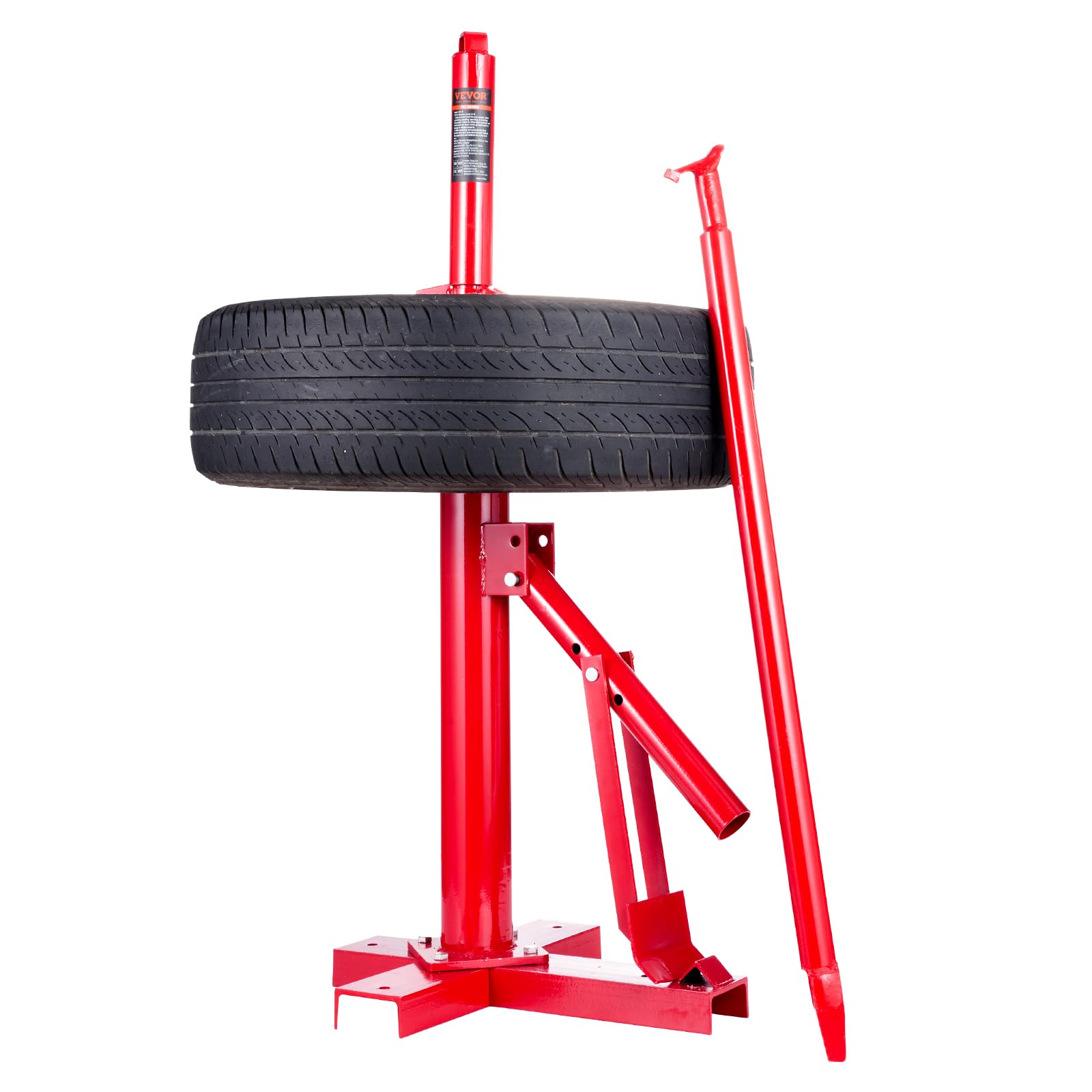 VEVOR Manual Tire Changer, Portable Hand Bead Breaker Mounting Tool for 8-16 Tires, Compatible with Car Truck Trailer, Tire 