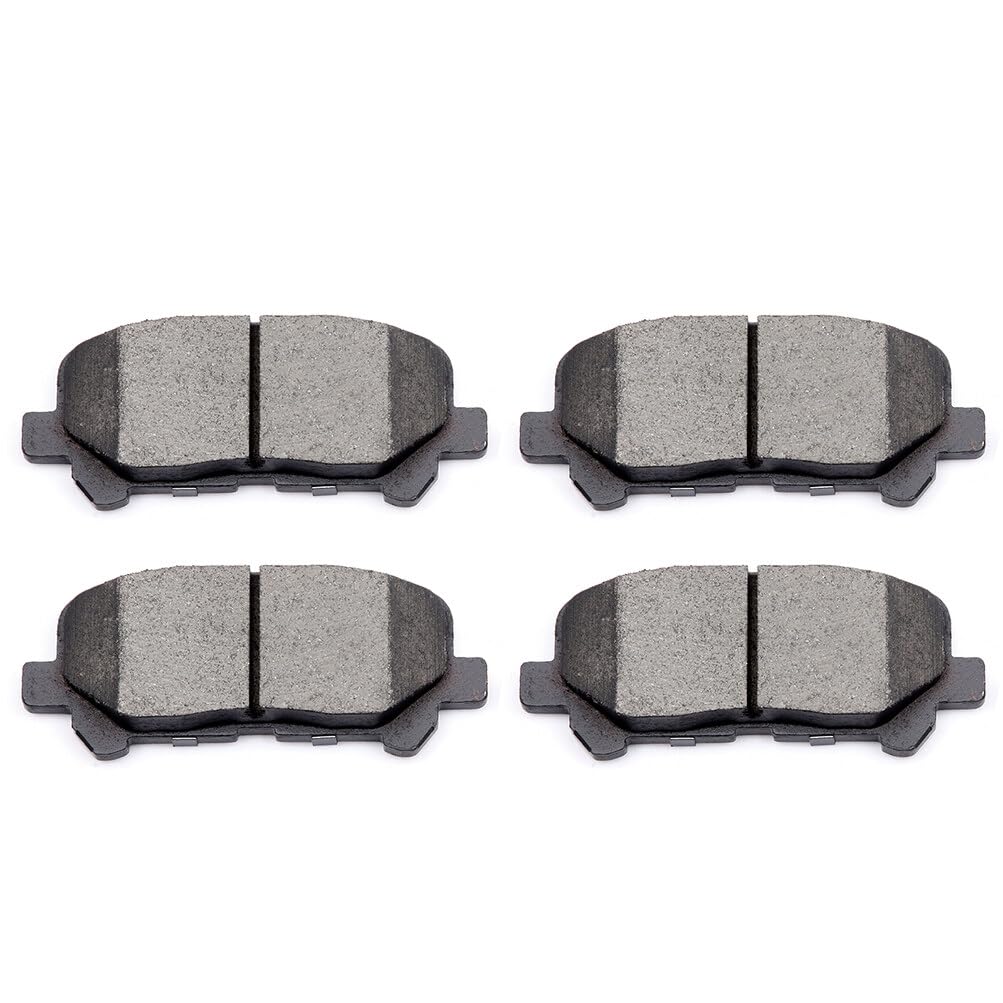 Eccpp D1281-8397 Rear Ceramic Disc Brake Pad Set Fit For Acura Mdx 2007-2013,For Acura Zdx 2010-2013,For Honda Odyssey 2011-2017