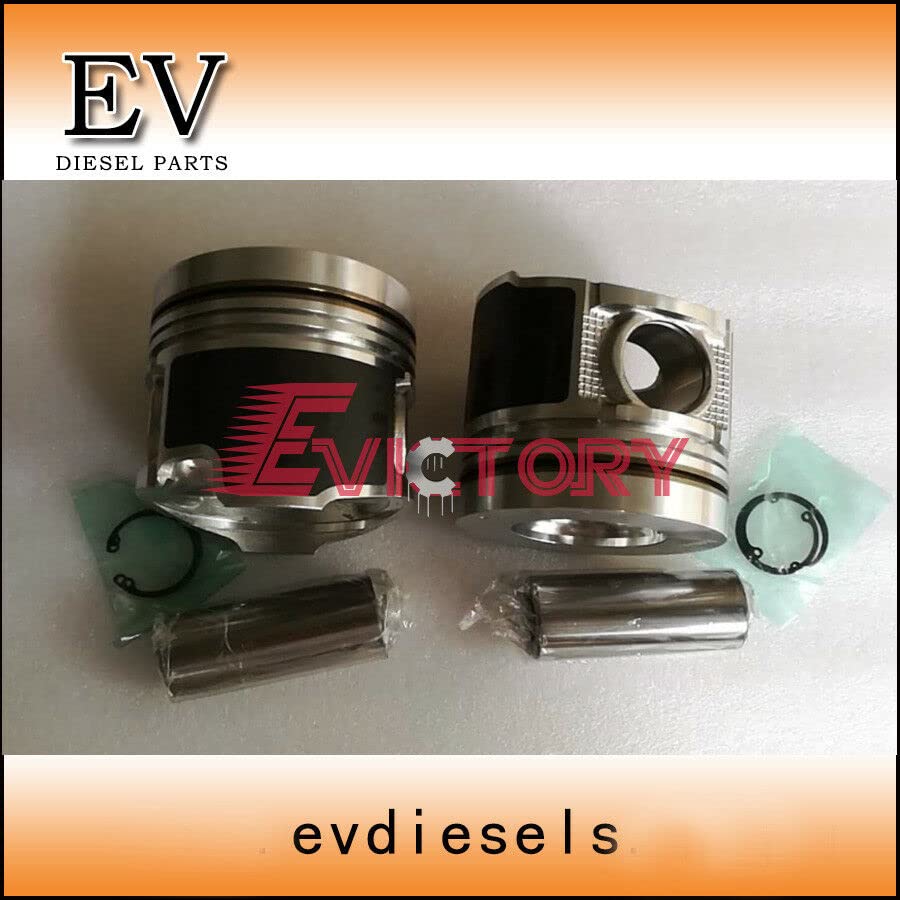 For Hino N04Ct N04C-T Rebuild Kit + Water Pump Piston Ring Cylinder Liner Gasket