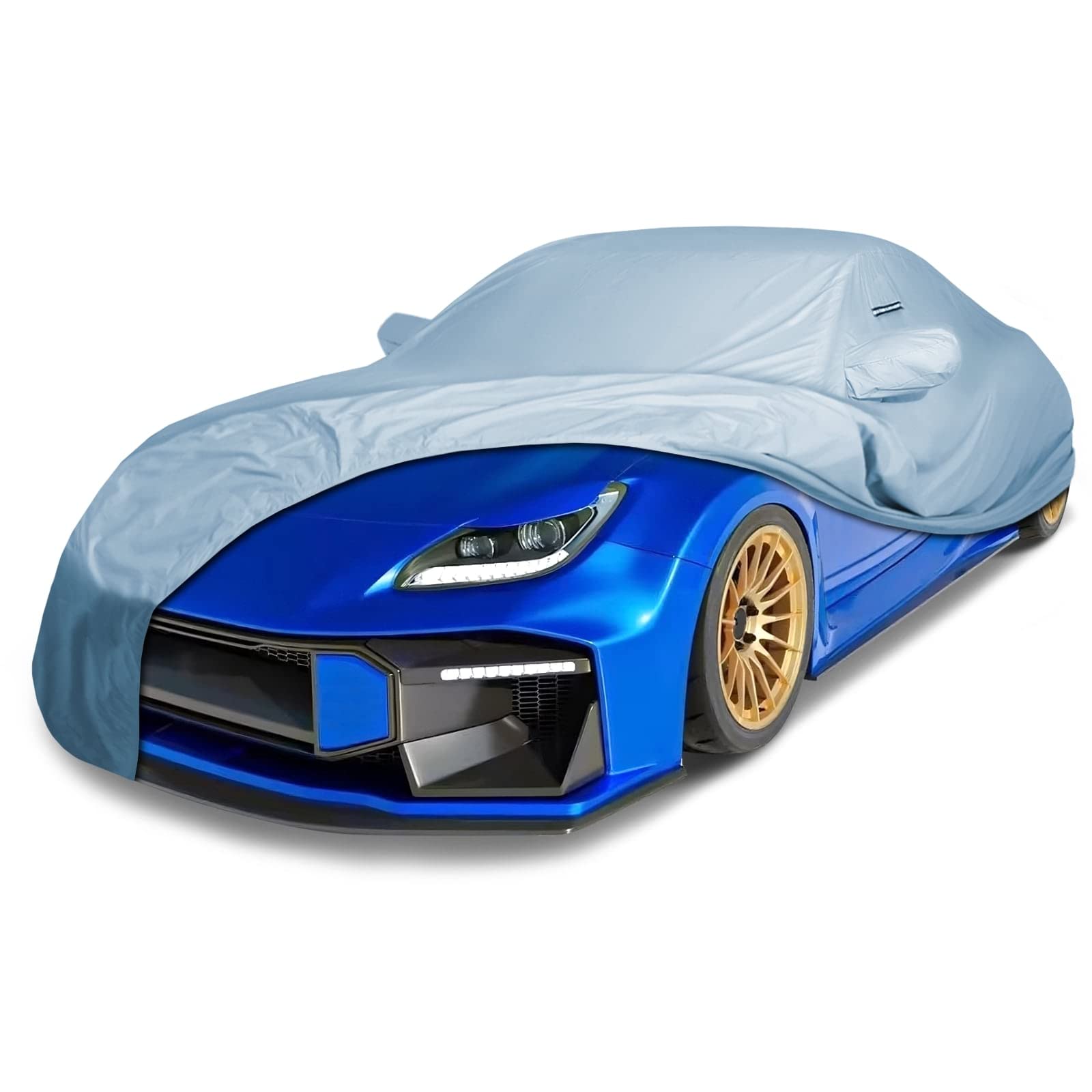 Icarcover Custom Car Cover For 2013-2024 Subaru Brz, Waterproof All Weather Rain Snow Uv Sun Protector Full Exterior Weatherproo