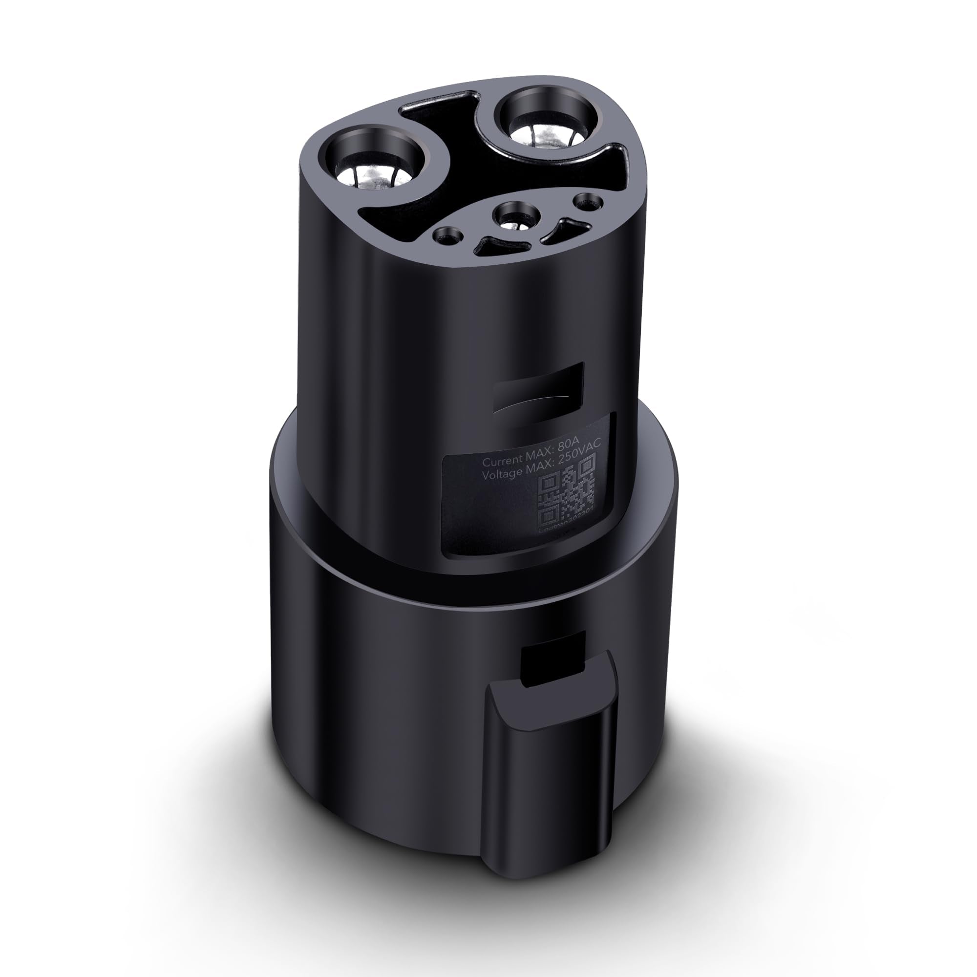 Lectron J1772 To Tesla Adapter 80 Amp (250V) - Ev Charging Adapter Compatible With Tesla Model S/3/X/Y/Cybertruck And All Electr