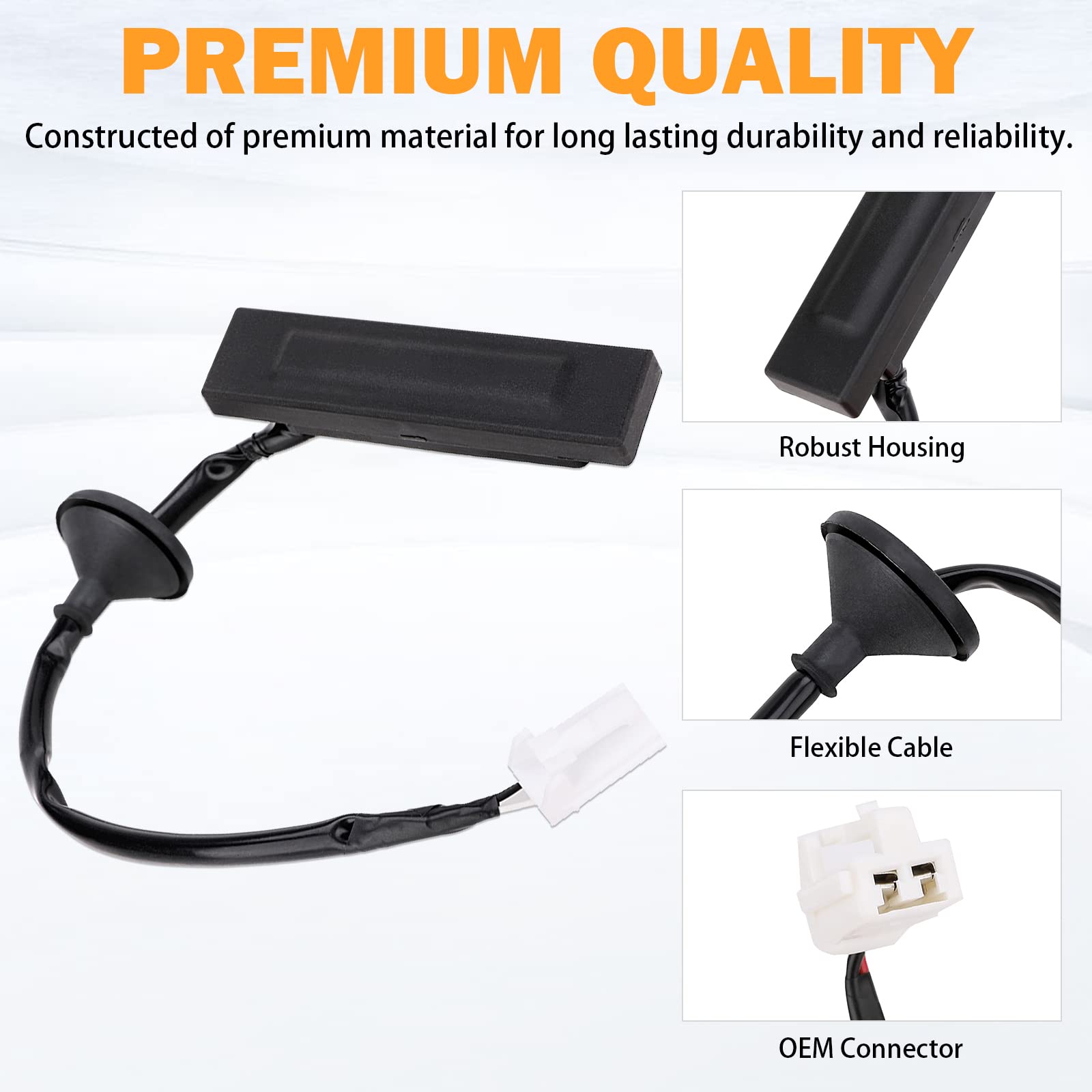 81260-2V000 Hatch Button Trunk Latch For Hyundai Veloster 1.6L 2012 2013 2014 2015 2016 2017 Rear Trunk Hatch Release Switch But