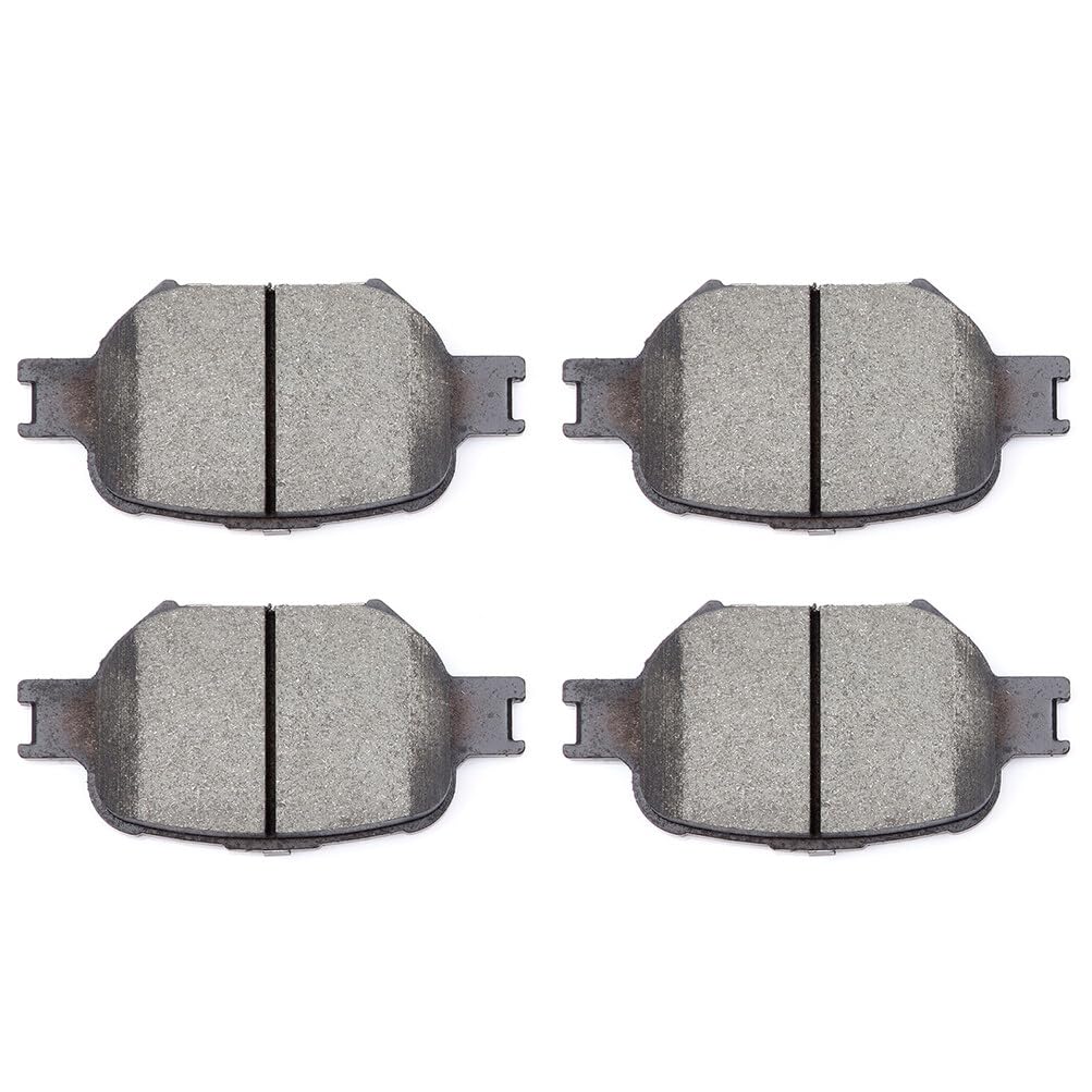 Eccpp D817-7691 4Pcs Front Ceramic Disc Brake Pad Set Fit For Scion Tc 2010,For Toyota Celica 2000-2005