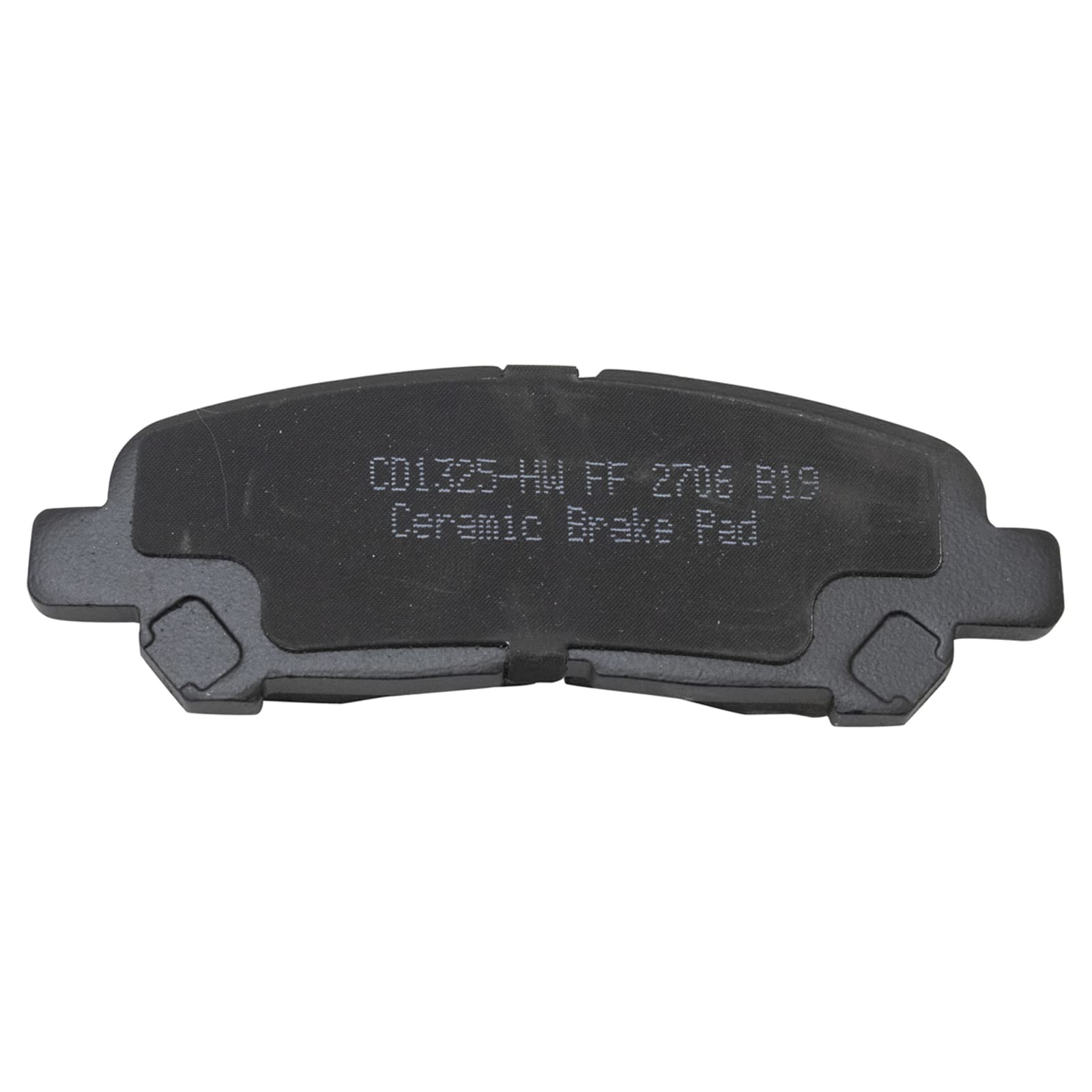TRQ Rear Brake Pads Ceramic Compatible with 2008-2013 Toyota Highlander