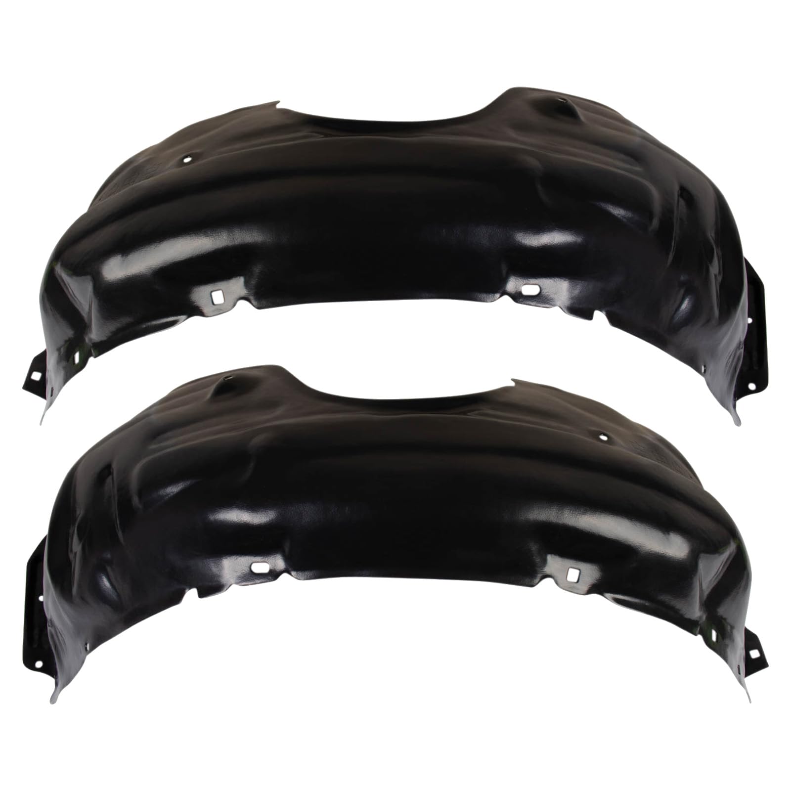 Trq Inner Fender Liner Set Compatible With 2004-2008 Toyota Solara To1248129 To1249129