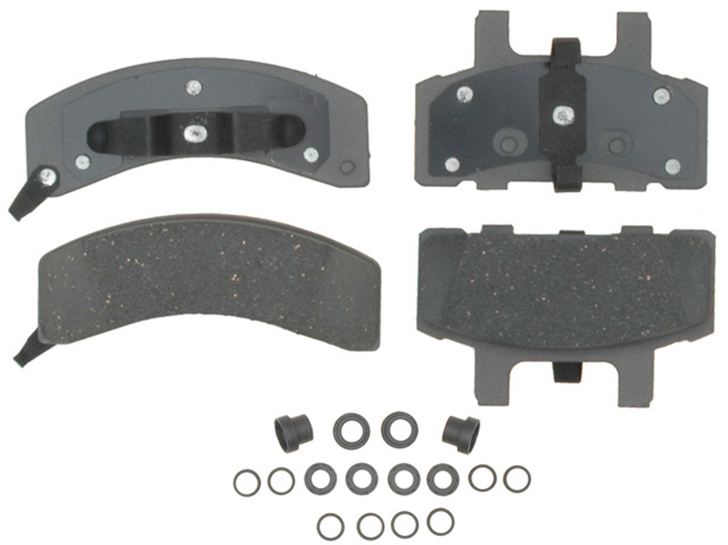 ACDelco Silver 14D369CH Ceramic Front Disc Brake Pad Set with Hardware