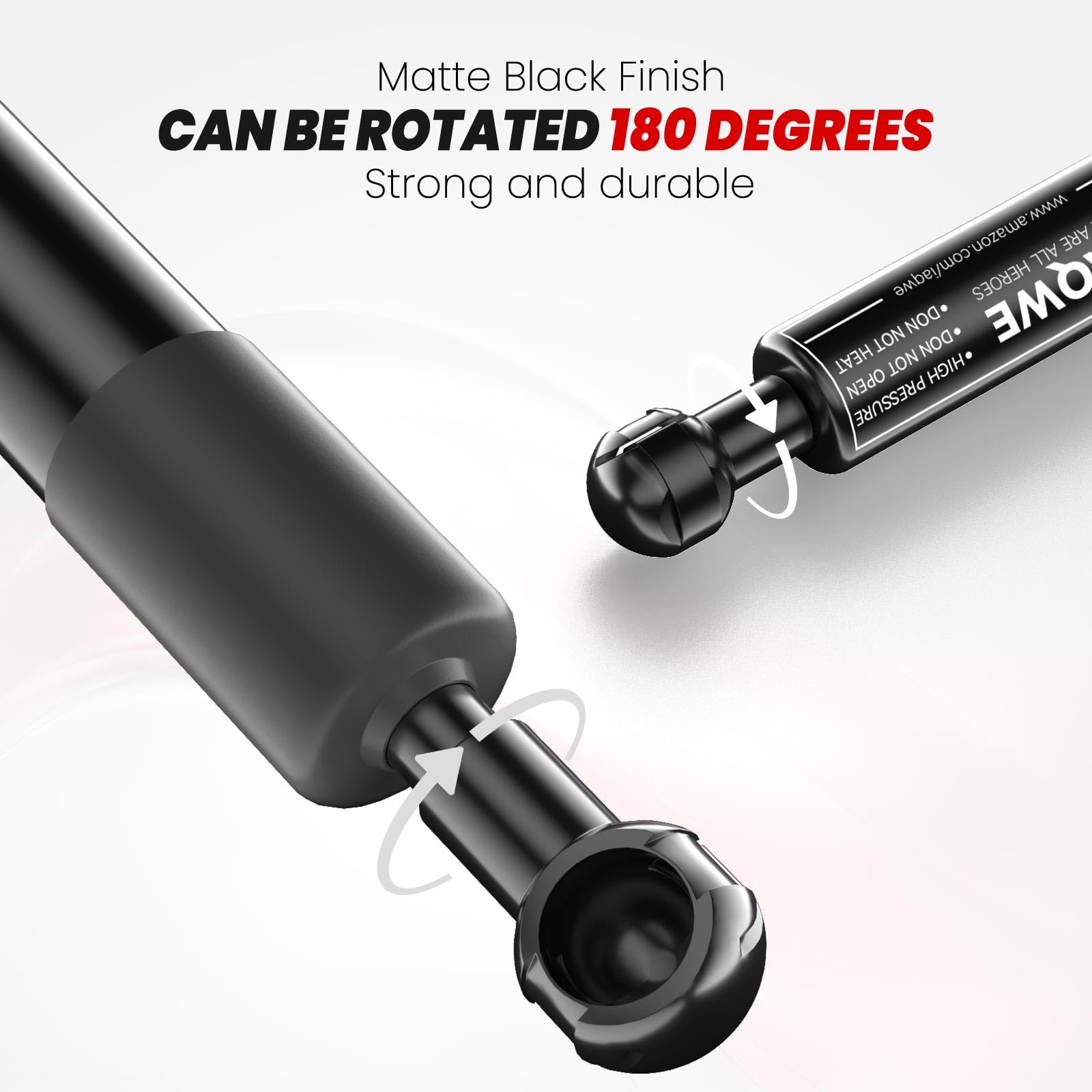 Iaqwe 43203 Truck Tailgate Assist Shock Kit Fit For 1997-2003 Ford 150, 1999-2016 Ford 250 350 Super Duty Tailgate Accessories,