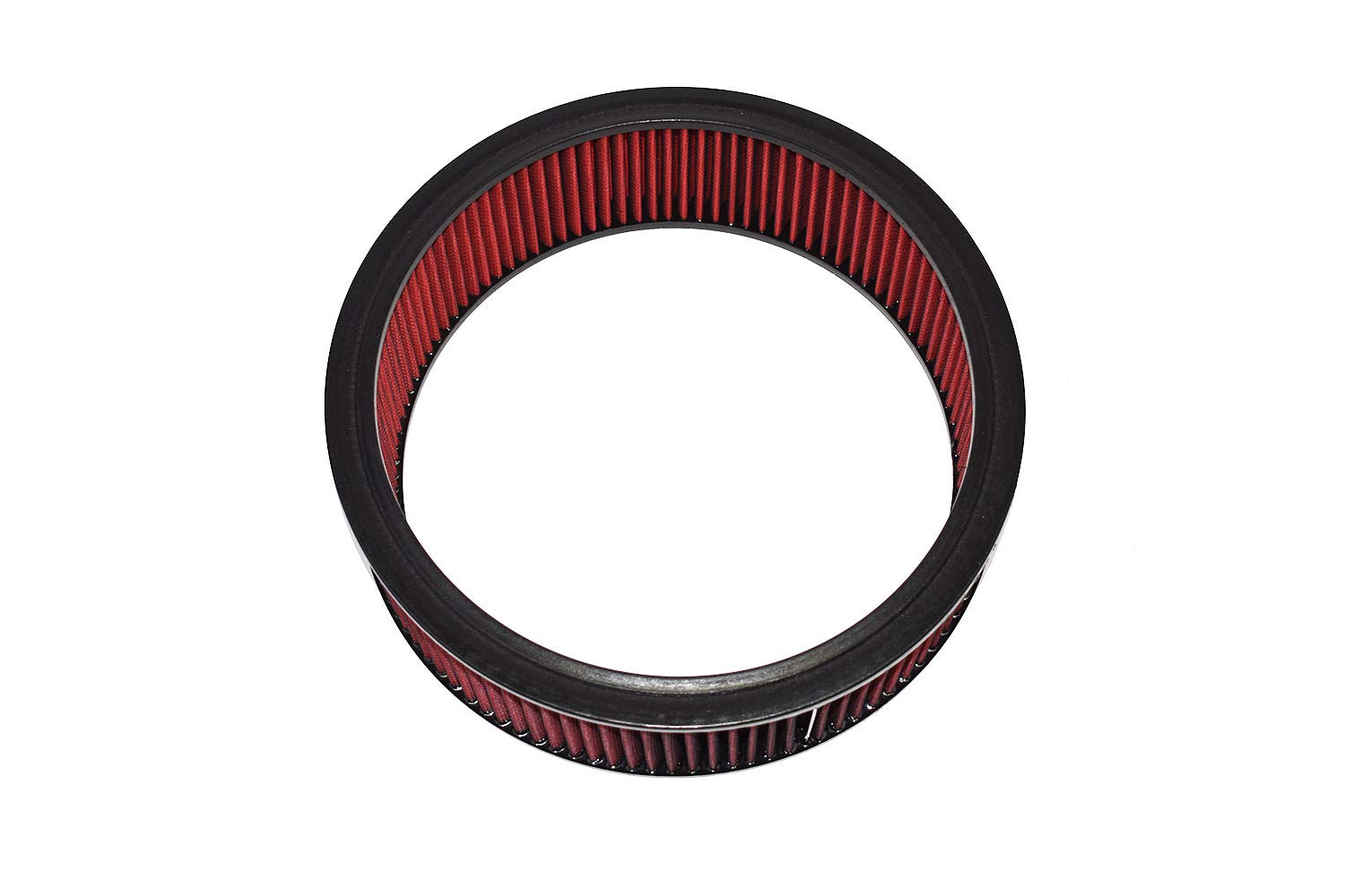 A-Team Performance - Air Filter Element Air Cleaner High Flow Replacement Washable and Reusable Round Cotton Fiber - Compatible