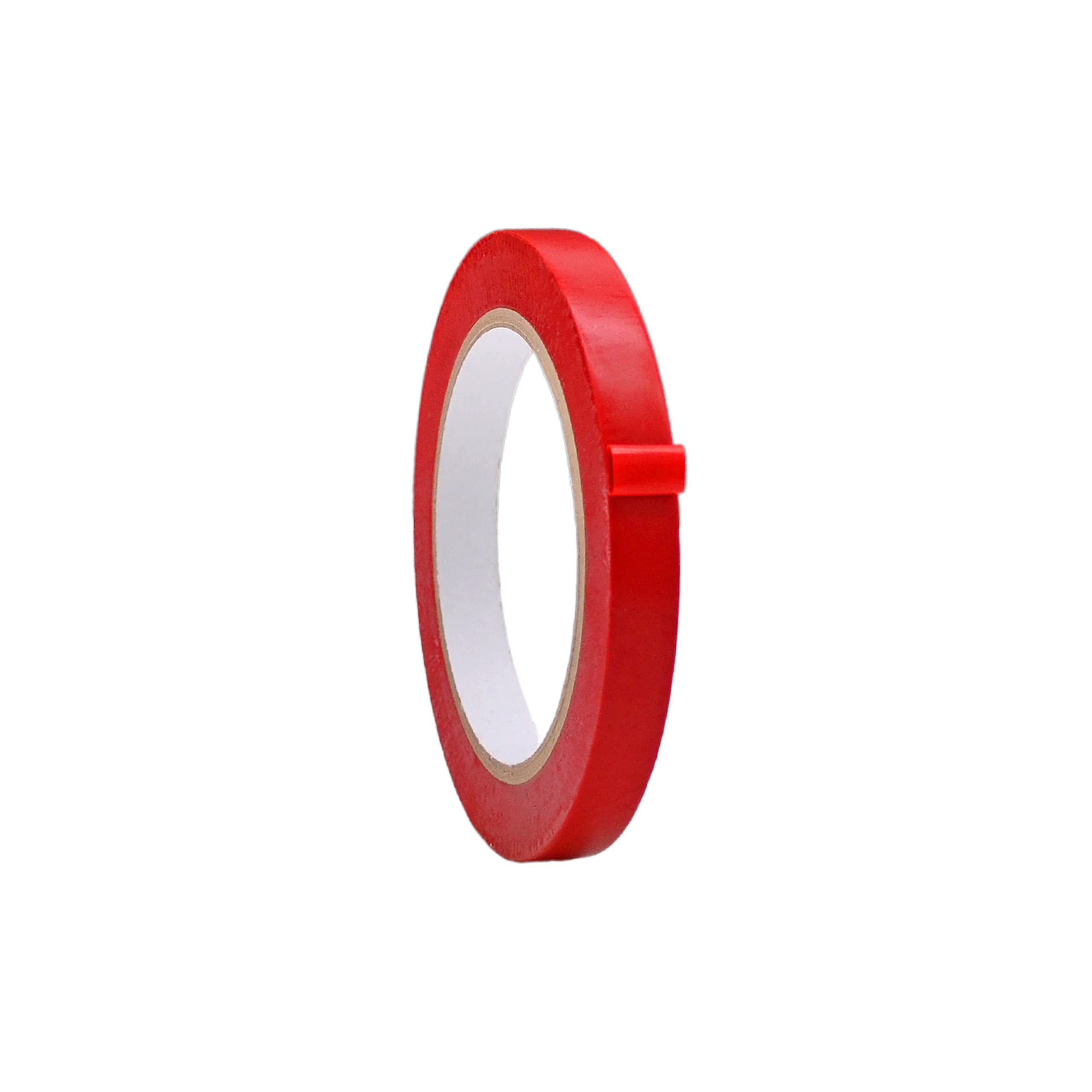 Wod Vtc365 Red Vinyl Pinstriping Tape, 1/2 Inch X 36 Yds. For School Gym Marking Floor, Crafting, & Stripping Arcade1Up, Vehicle