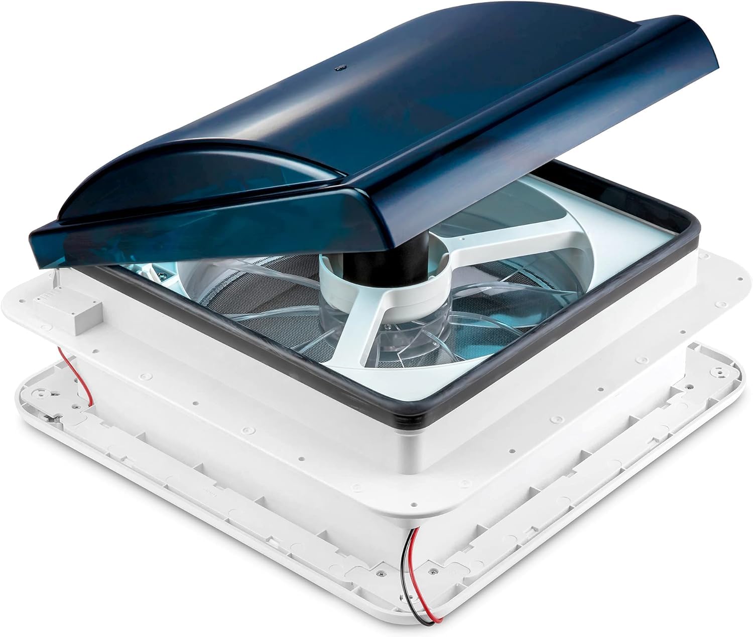 Hike Crew 14    Rv Roof Vent Fan | 12V 3-Speed Intake & Exhaust 12V Camper Fan | Manual Open/Close | Includes Screws & Garnish |