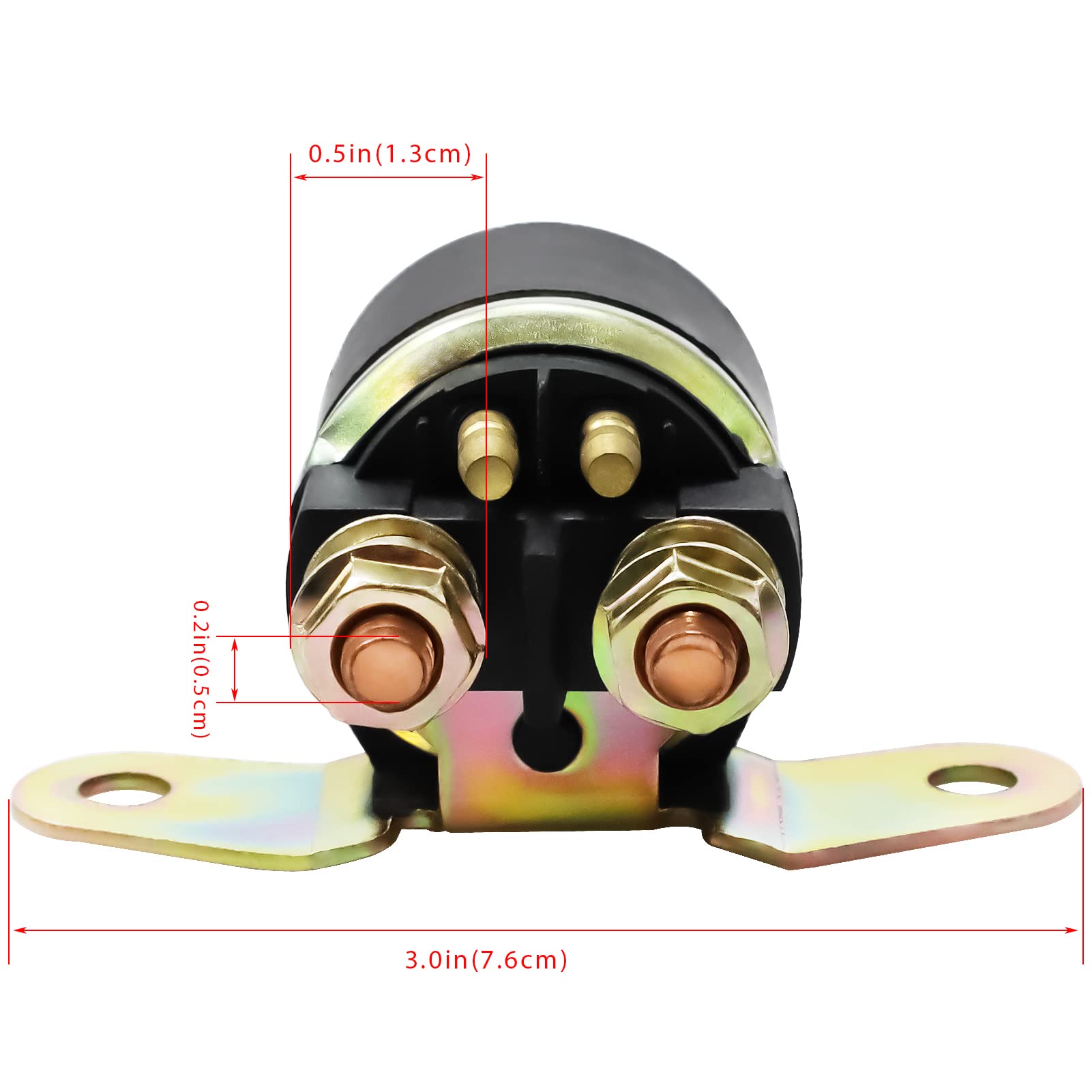 VTX1800 Starter Solenoid Relay for Honda VTX 1800 2002-2008 for Arctic CAT 250 300 1998-2005 SKI-DOO Expedition LE 1200 for Suzu
