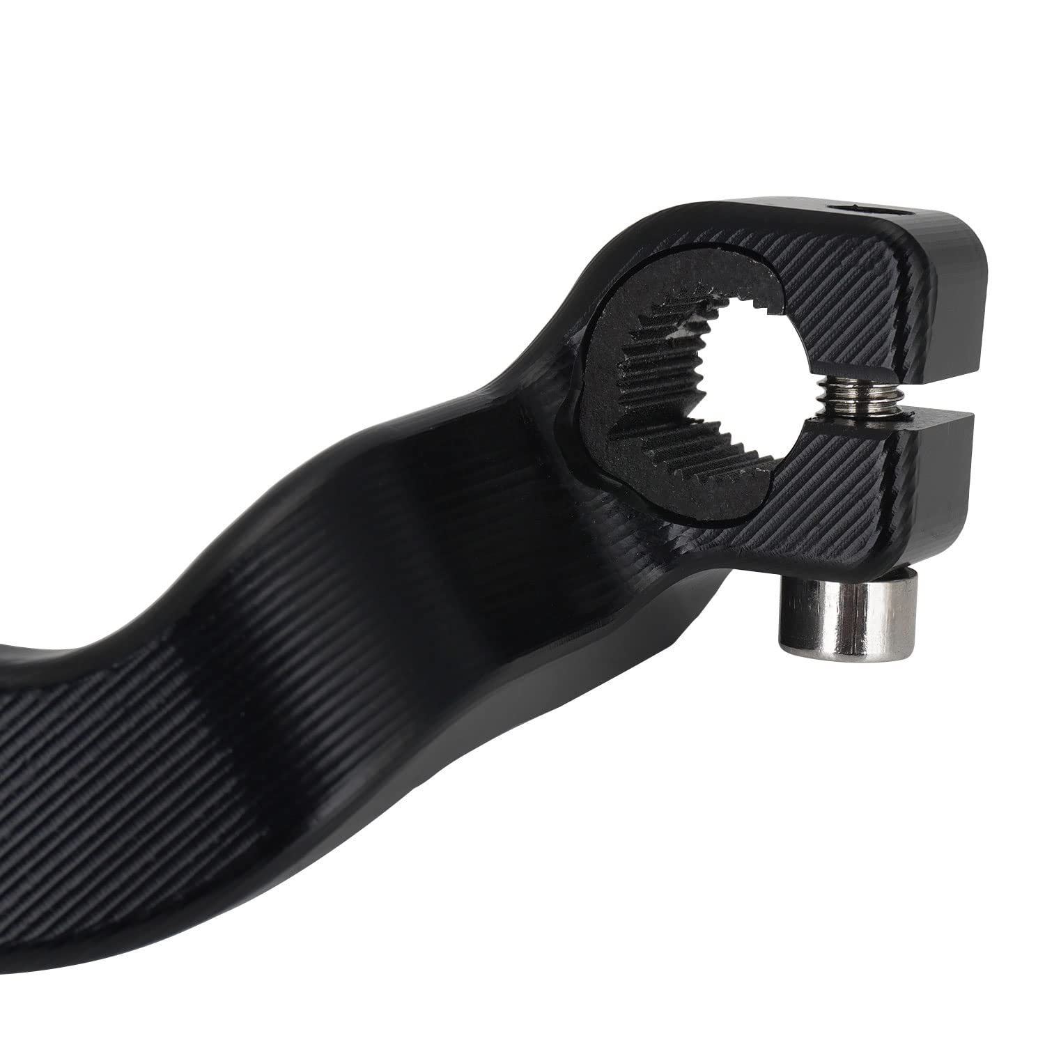 JFG RACING KLX 110 Shift Lever - CNC Aluminum Gear Shifter, Black, for KLX110 KLX110L (2010-2023), Model Y14150412