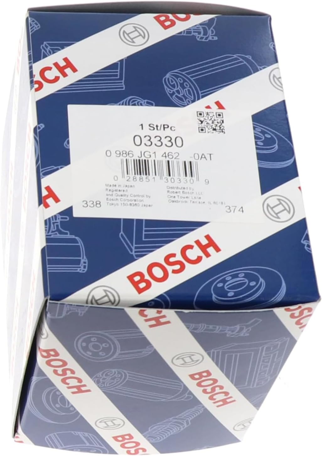 Bosch 03330 Distributor Cap, Black