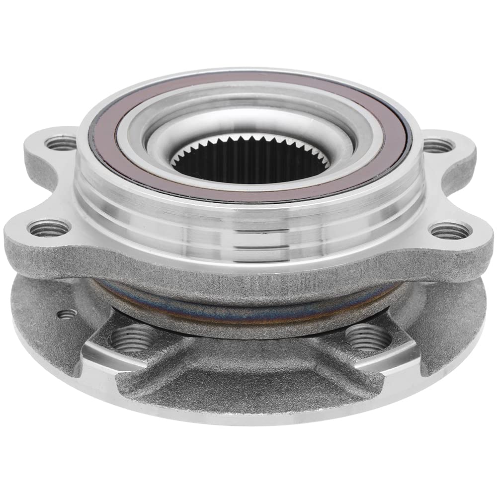 QJZ 2-Pack Front Wheel Hub Bearing Assembly BR930817K Compatible with AUD A Series, S Series, Q5, Quattro Models