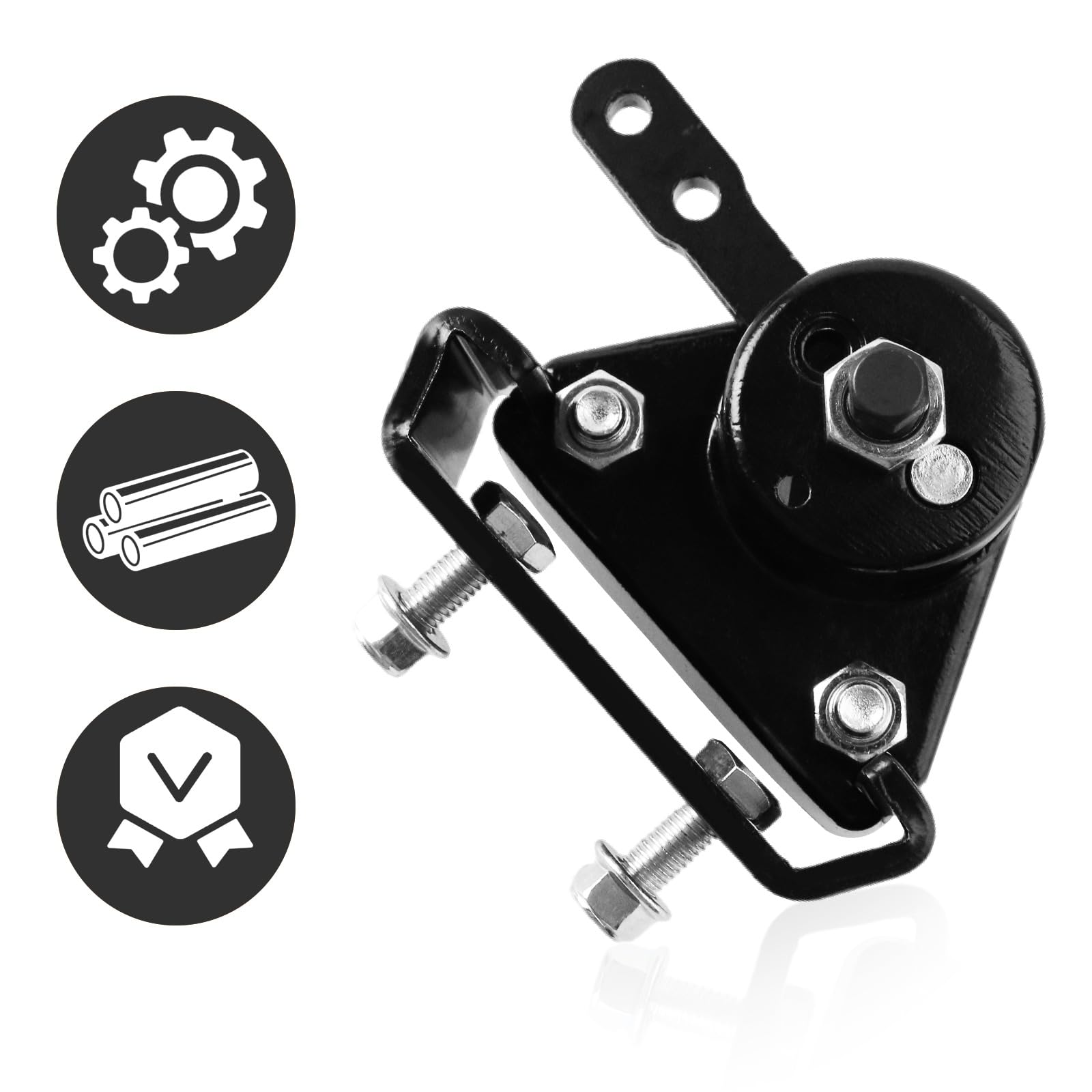 PACEWALKER Go Kart Mechanical Brake Caliper and Bracket with Pads for Manco 9598 9597 Yerf-Dog, Carter, ASW, Bristers, Airheart