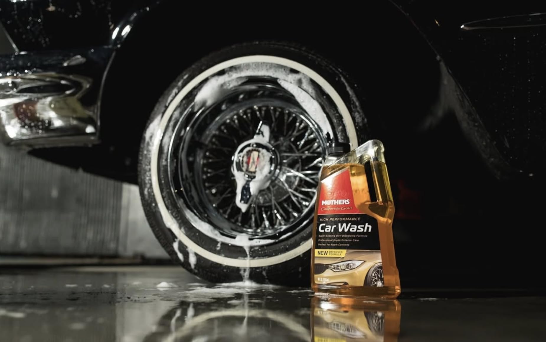 Mothers California Gold Car Wash - 64 oz., Model 05664, Premium Car Cleaning Solution