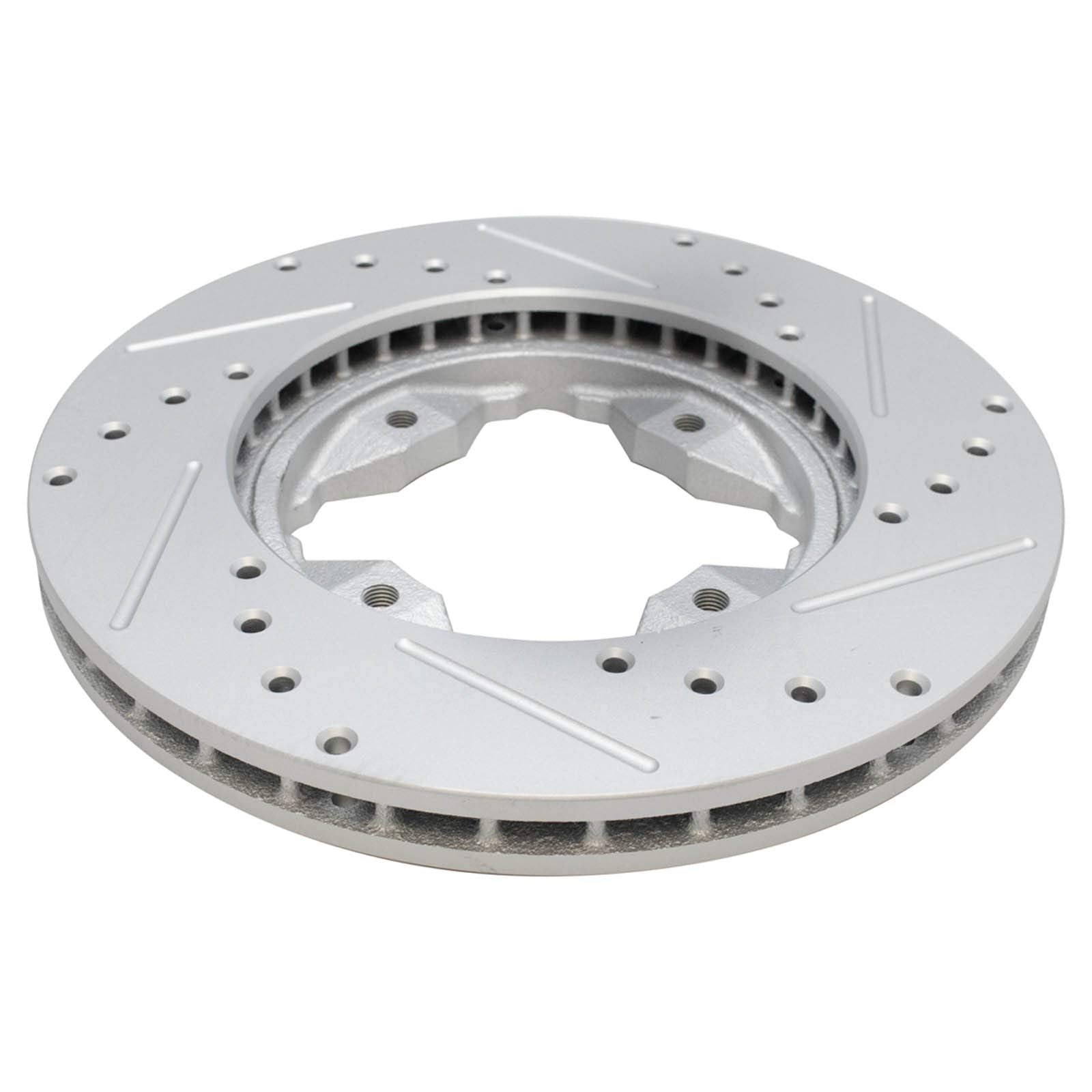 Trq Front Performance Brake Rotors Set Premium G-Coated Cross Drilled & Slotted Compatible With 1997 Acura Cl 1990-1997 Honda Ac