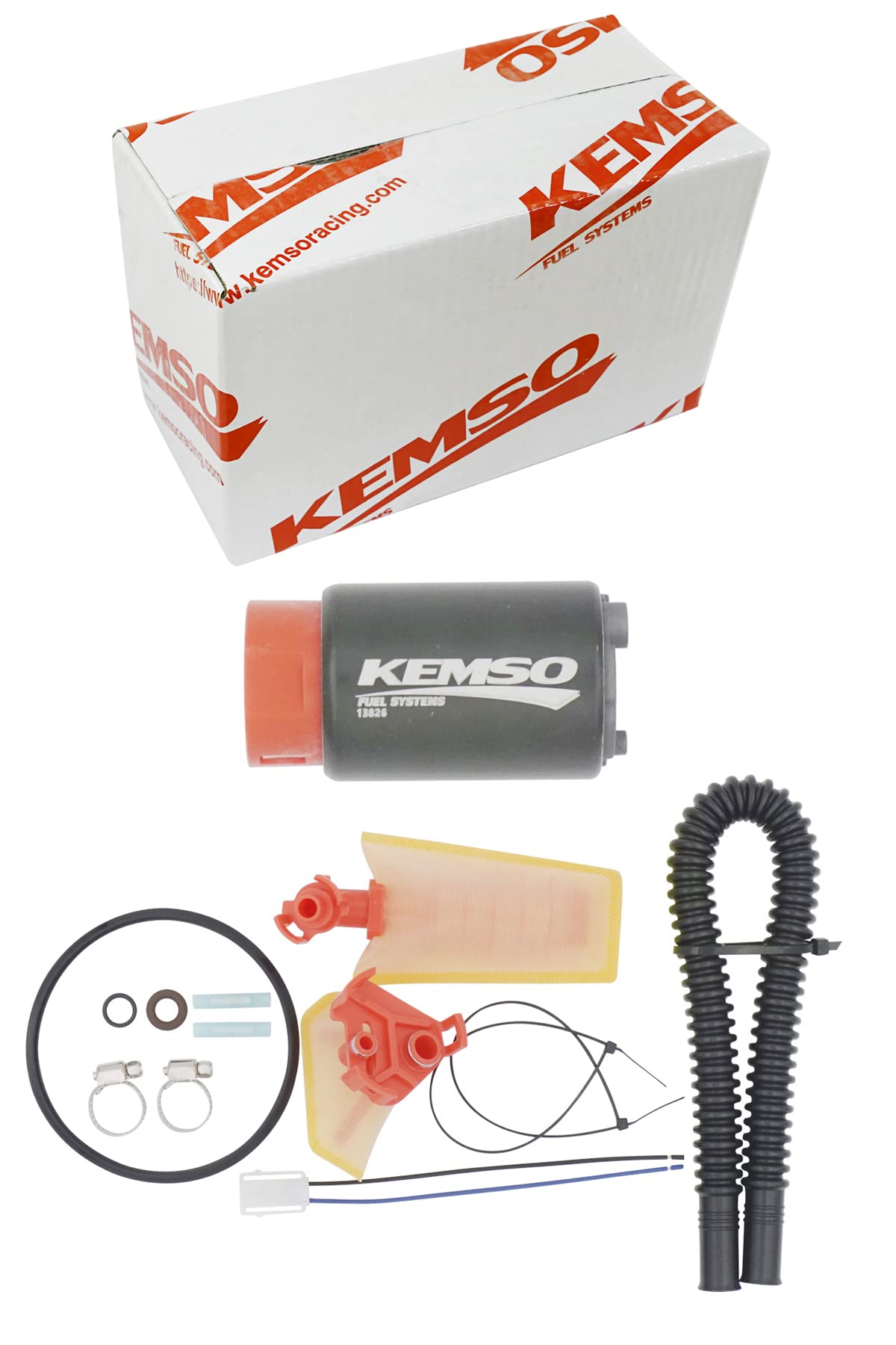 Kemso 13826 High Performance Intank Fuel Pump For For 2006-2023 Yamaha Yfm700 Raptor 700/Kodiak 1S3-13907-10-00/2007-2023 Yamaha