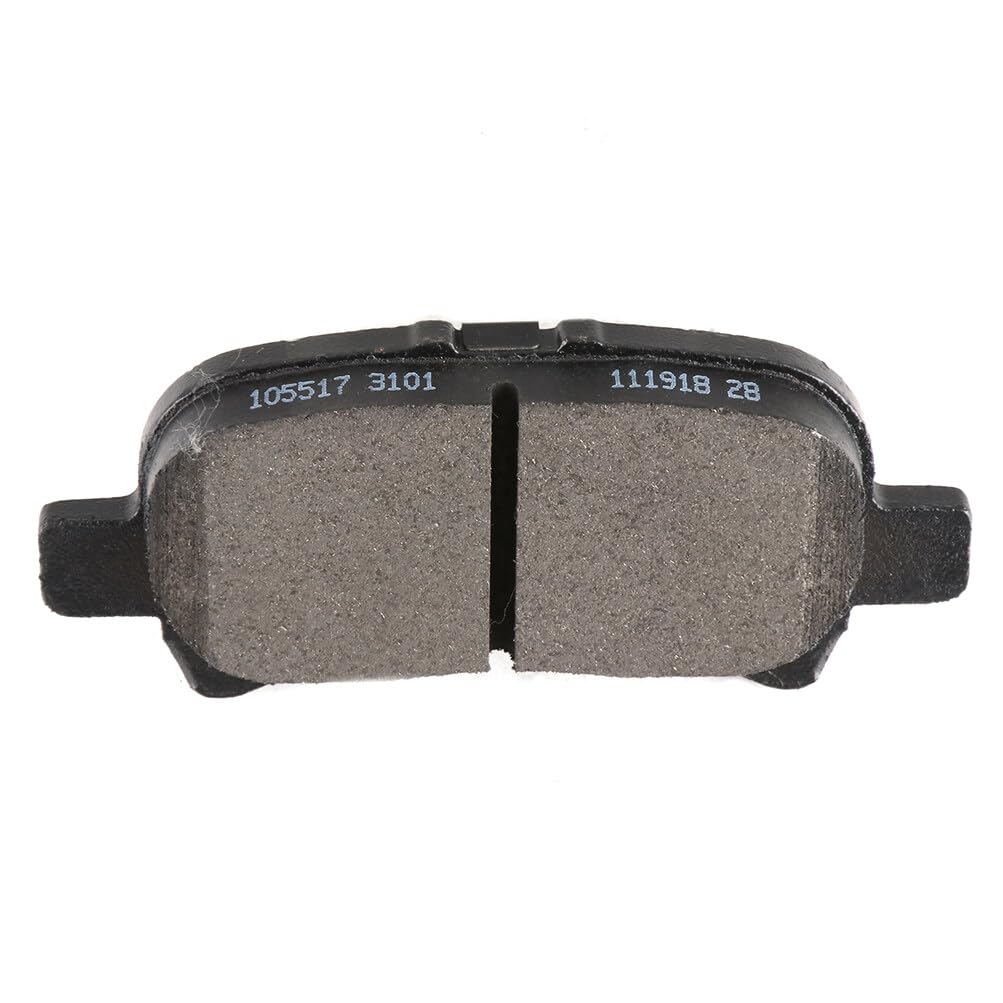 Eccpp Rear Semi Metallic Disc Brake Pad Set Fit For Toyota Avalon 2000-2007, Camry 2000-2006, Solara 1999-2008 - D828-7701