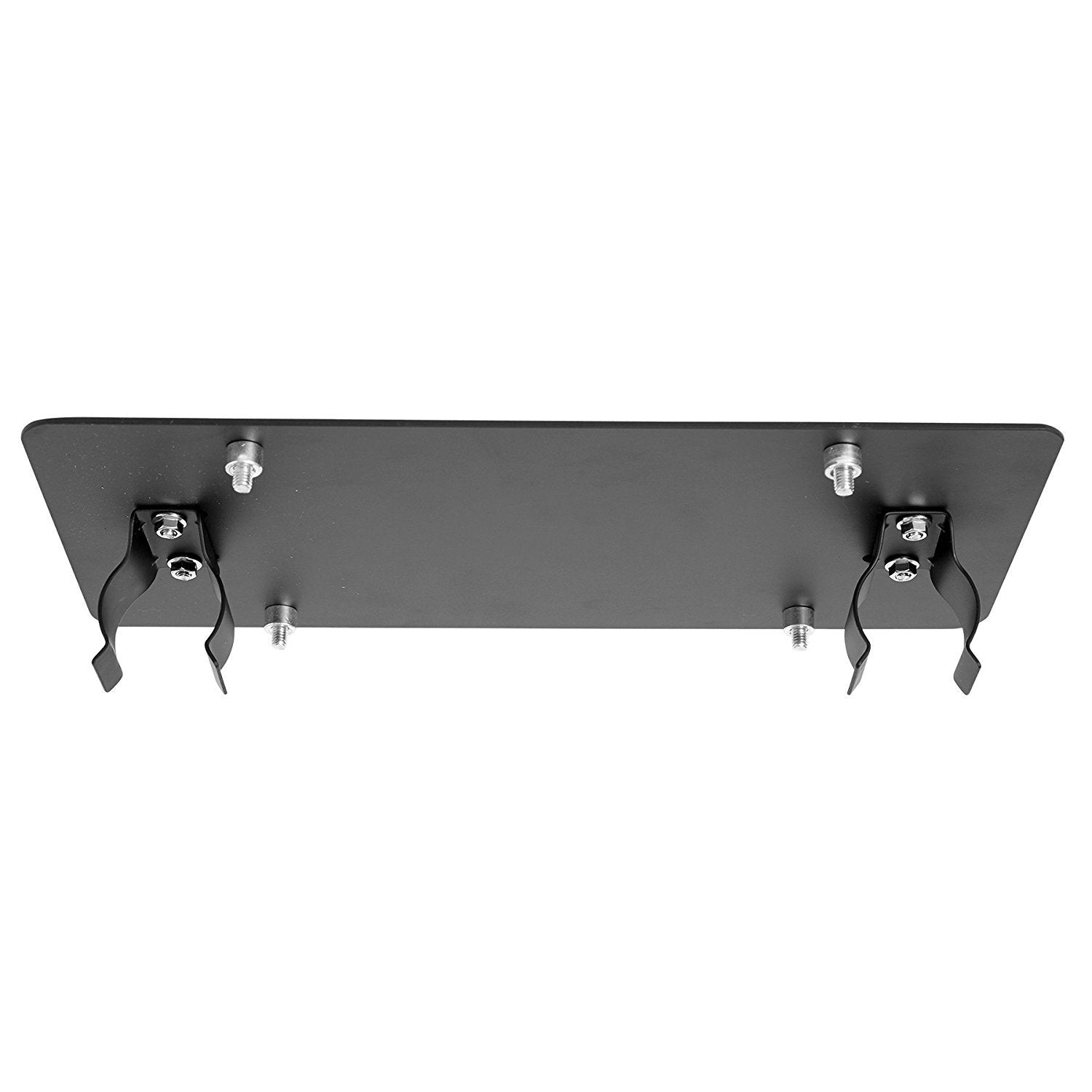 Smittybilt 4432 License Plate Mount Bracket For Roller Fairlead , Black