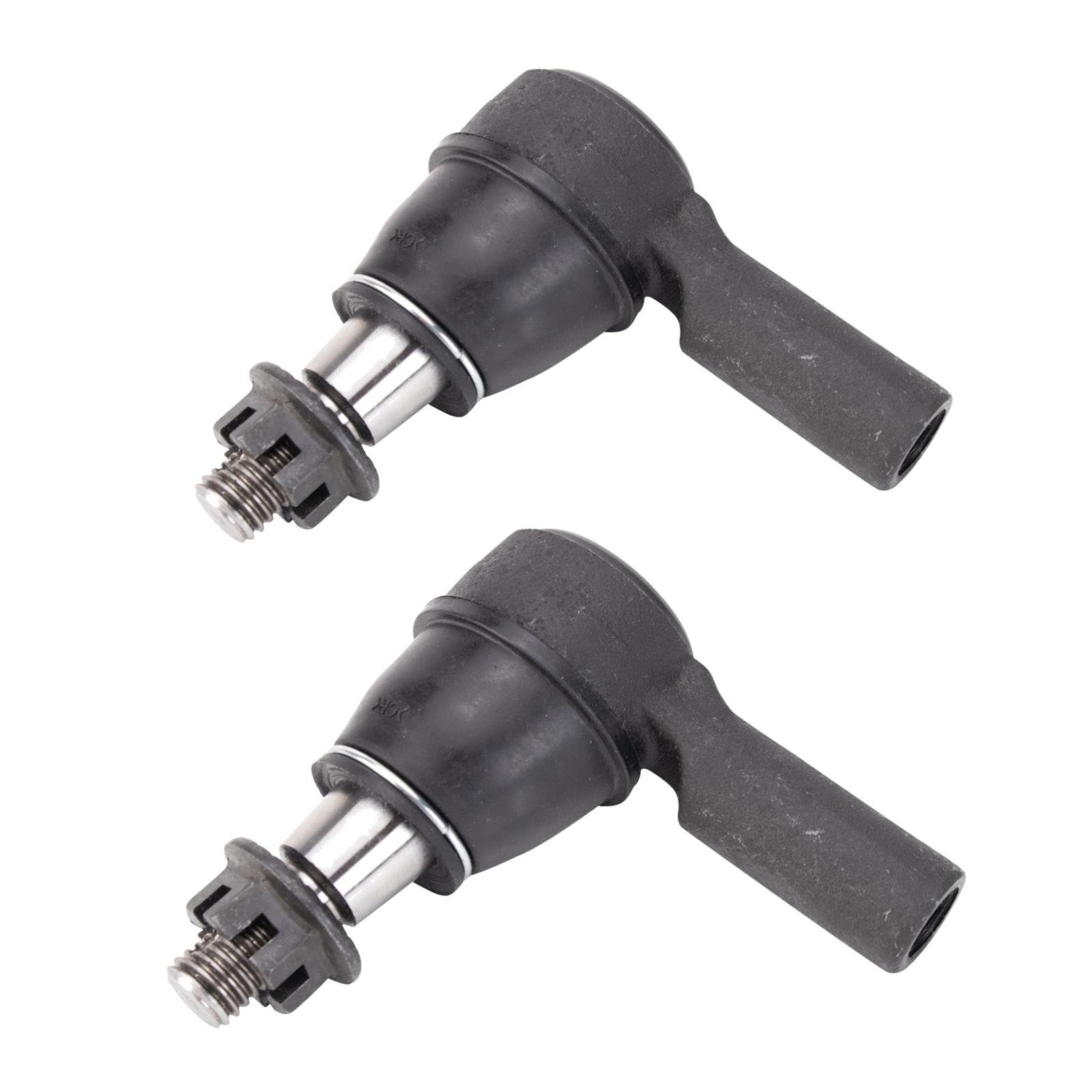 TRQ Front Outer Tie Rod Set Compatible with 2015-2022 Chevrolet Colorado GMC Canyon