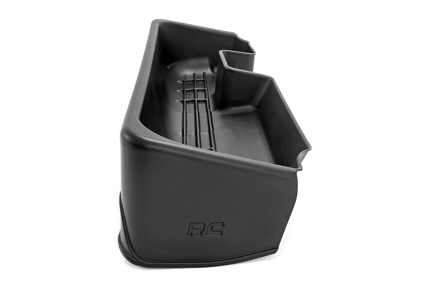 Rough Country Under Seat Storage - Black Plastic, Crew Cab, Model RC09051A for 19-22 1500 & 20-22 2500HD/3500HD
