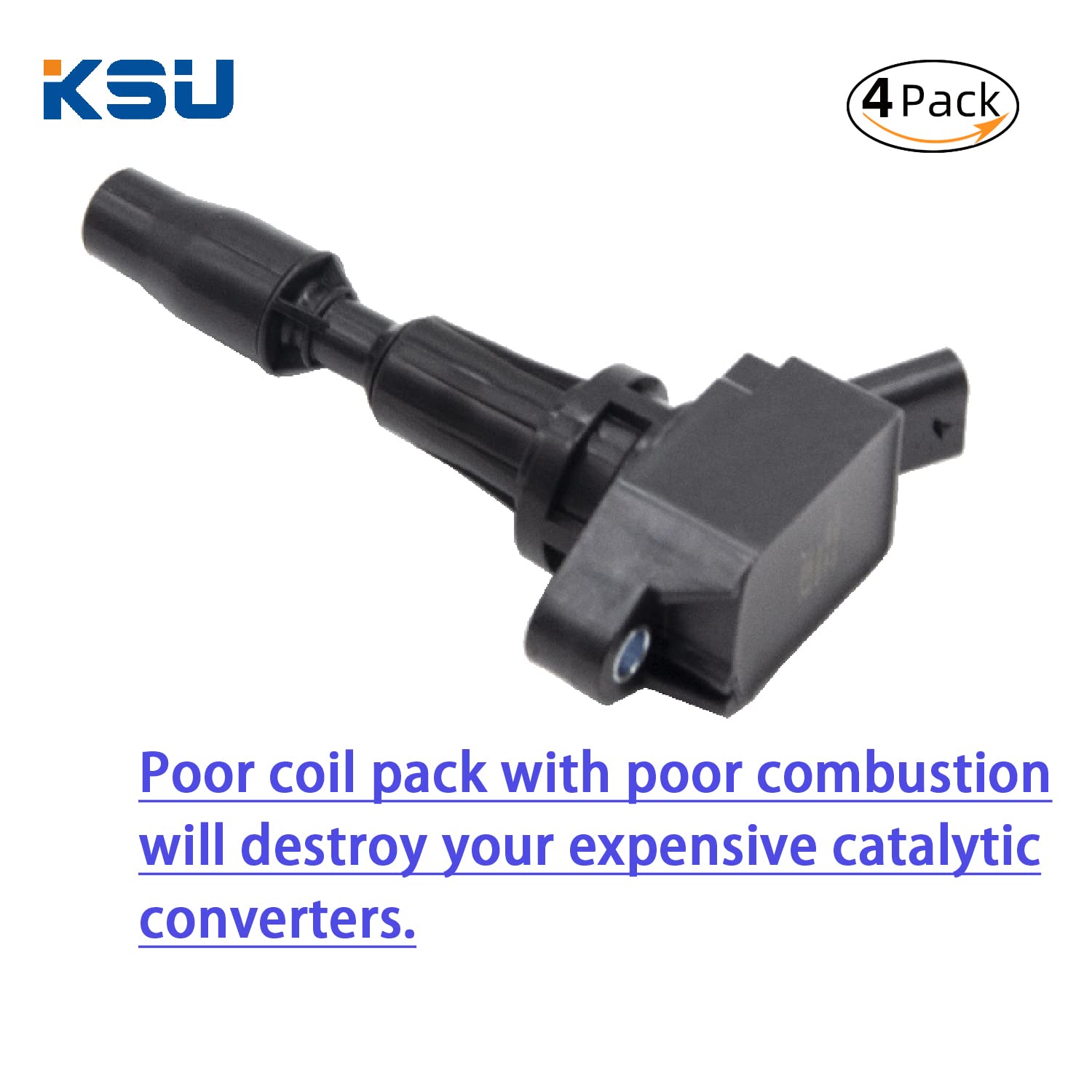 Ksu Coil Pack Compatible With Hyundai Tucson 2.4L L4 2018-2021