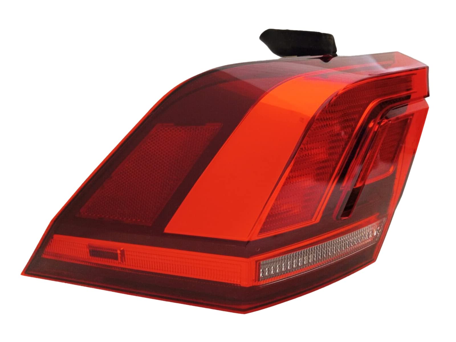Auto Parts Avenue LED Tail Light Rear Lamp for 2018-2023 TIGUAN, Outer Driver Side, Red/Clear, Plastic, Model VW377002-1