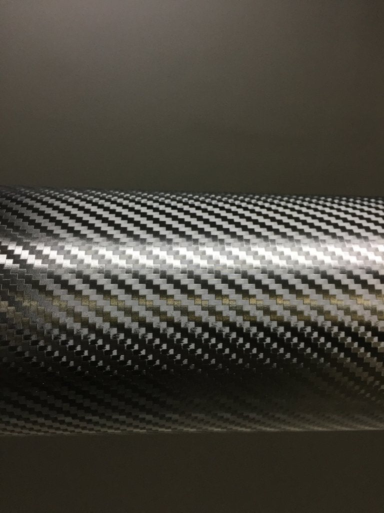 Vvivid+ Premium Black Carbon Fiber Vinyl Wrap Film (1Ft X 5Ft)
